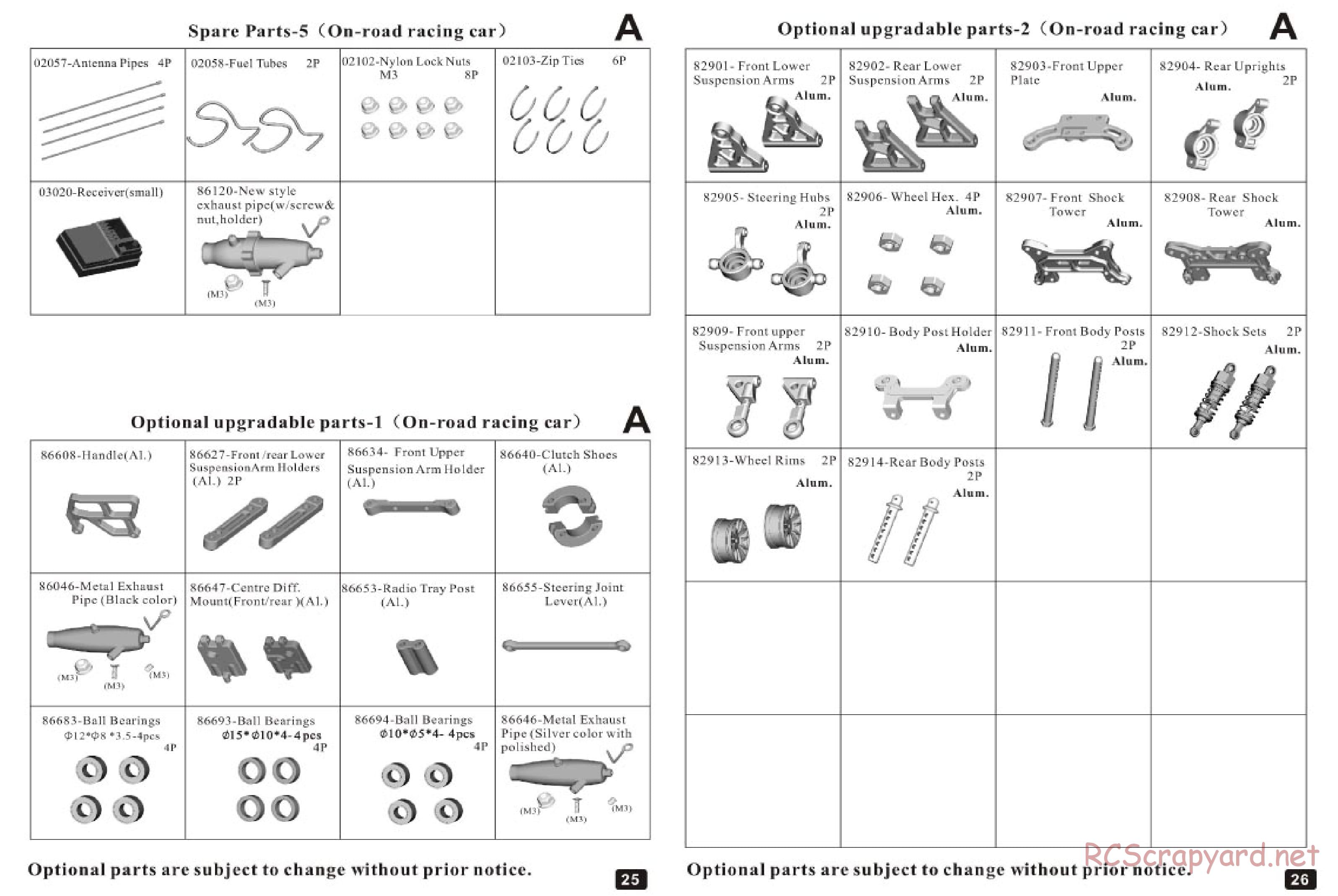 Himoto Racing - Rim Battler RS-1 - HI8116 - Manual - Page 14