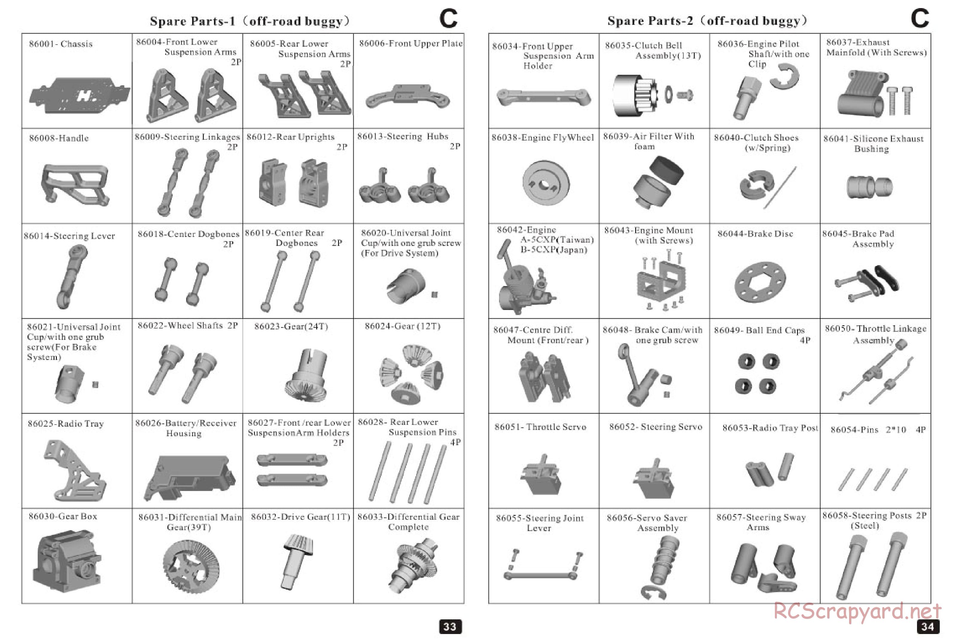 Himoto Racing - Mini Rattler RB1 - HI8116 - Manual - Page 20