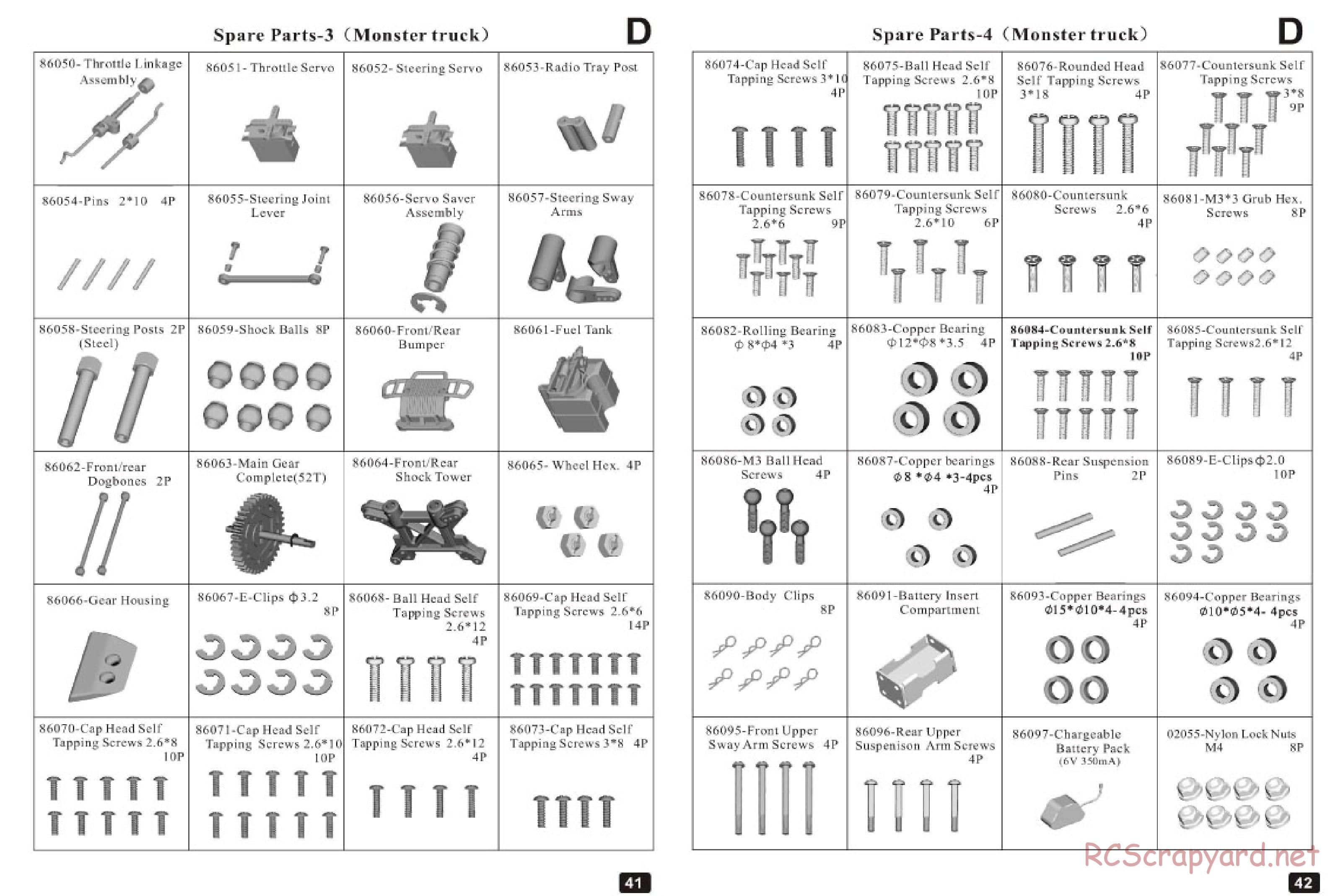 Himoto Racing - Mini Rattler RB1 - HI8116 - Manual - Page 25