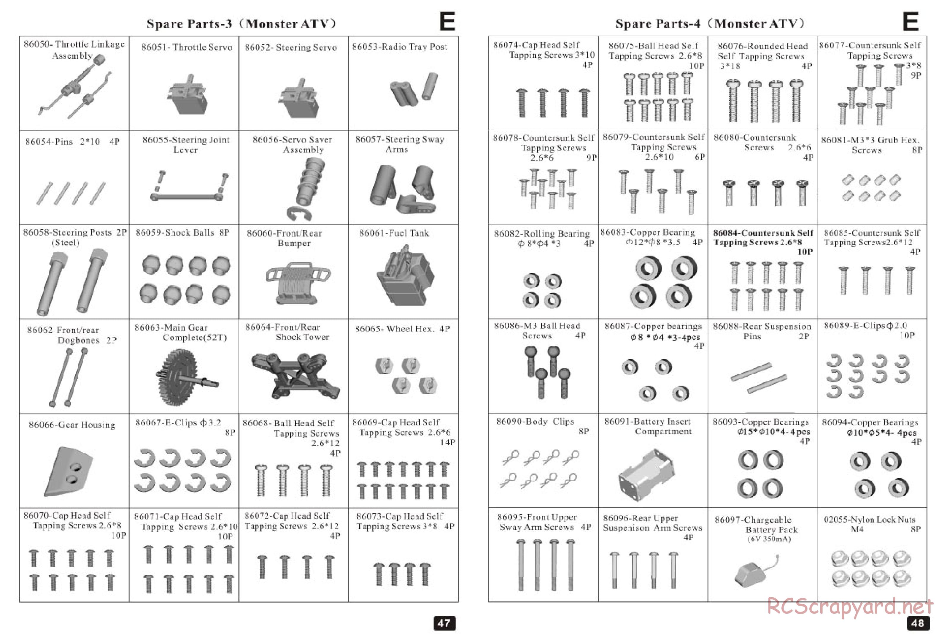 Himoto Racing - Mini Rattler RB1 - HI8116 - Manual - Page 29