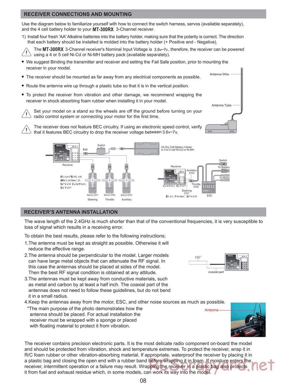 Himoto Racing - 1/18 Electric Models - Manual - Page 10