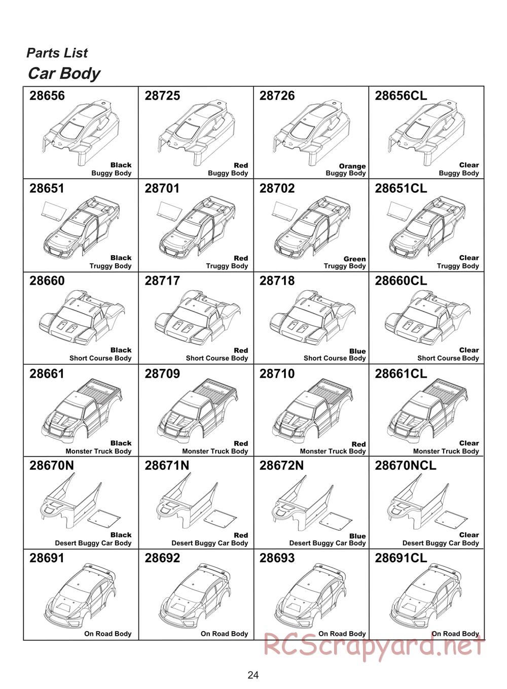 Himoto Racing - 1/18 Electric Models - Manual - Page 26