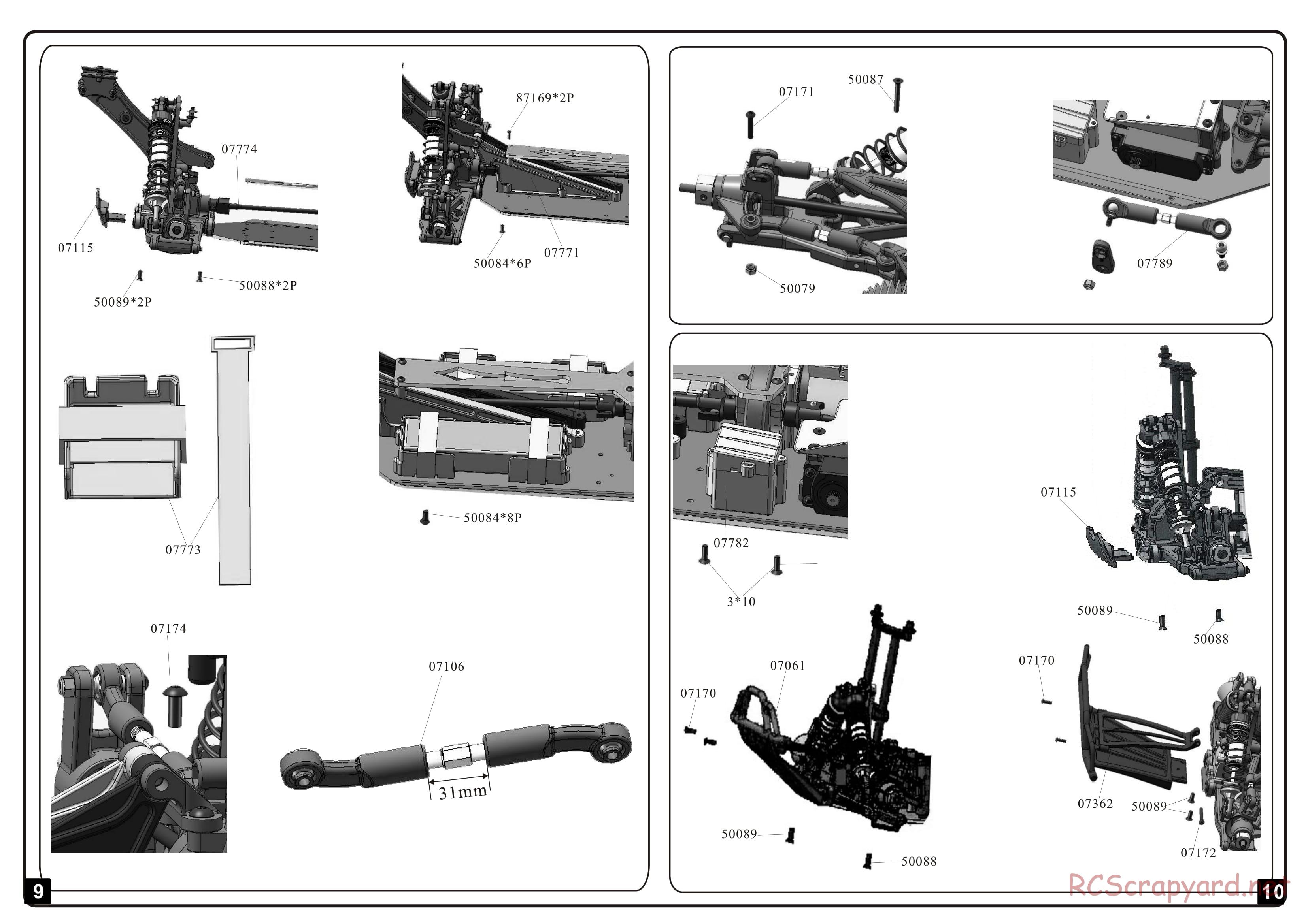 Himoto Racing - Trophy X5 - HI4079 - Manual - Page 6