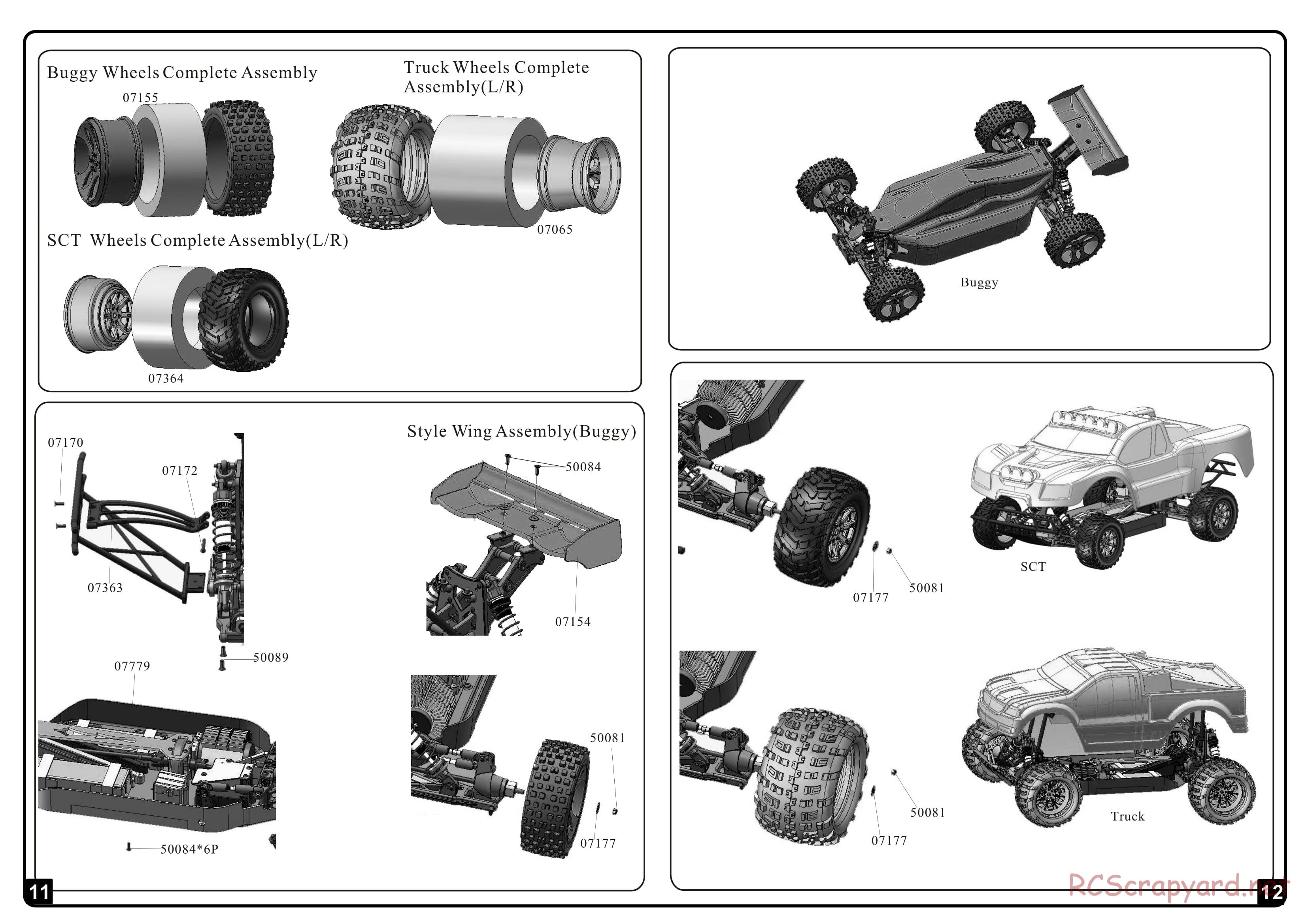 Himoto Racing - Trophy X5 - HI4079 - Manual - Page 7