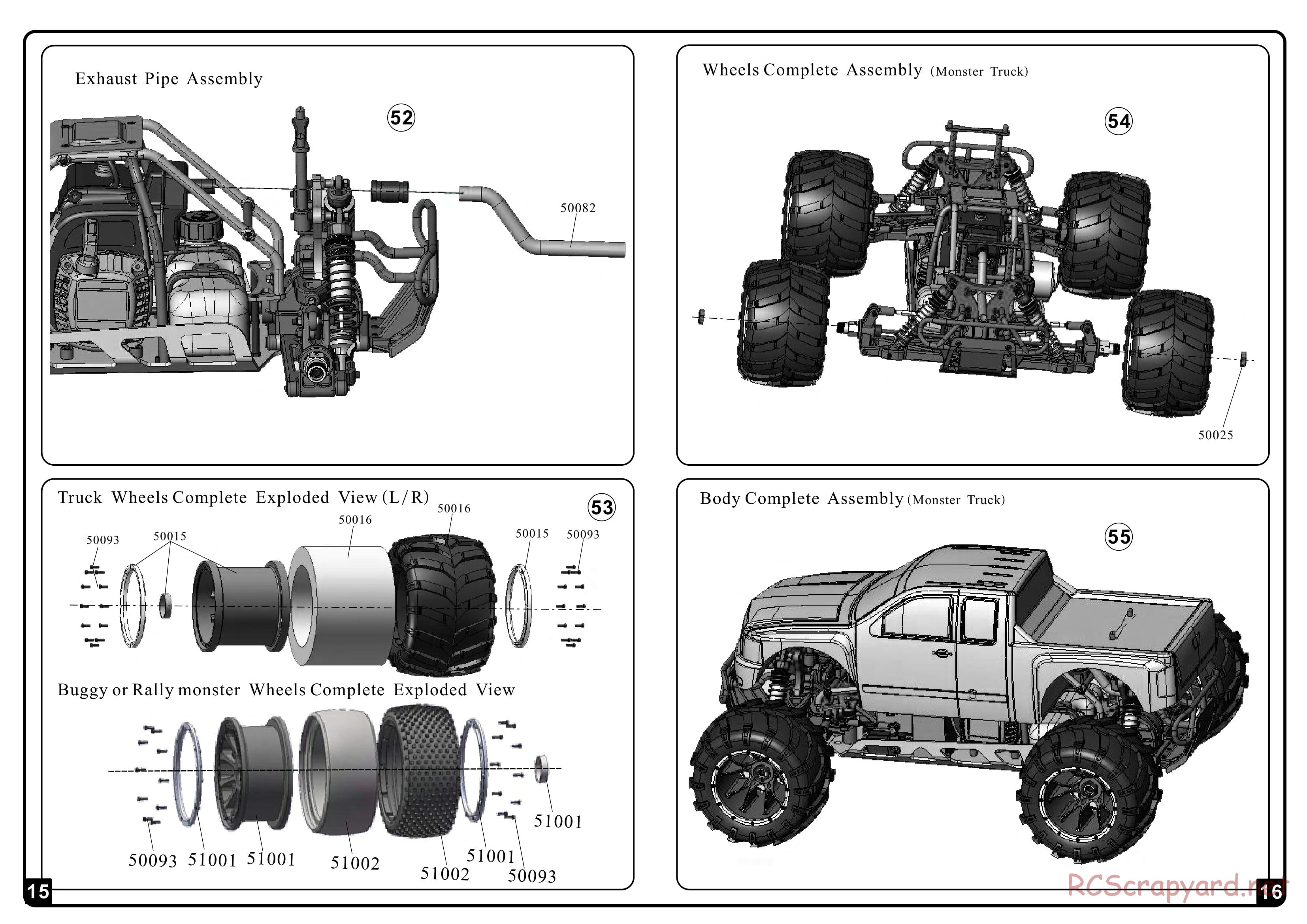 Himoto Racing - Raptor 5XB - HI4054 - Manual - Page 9