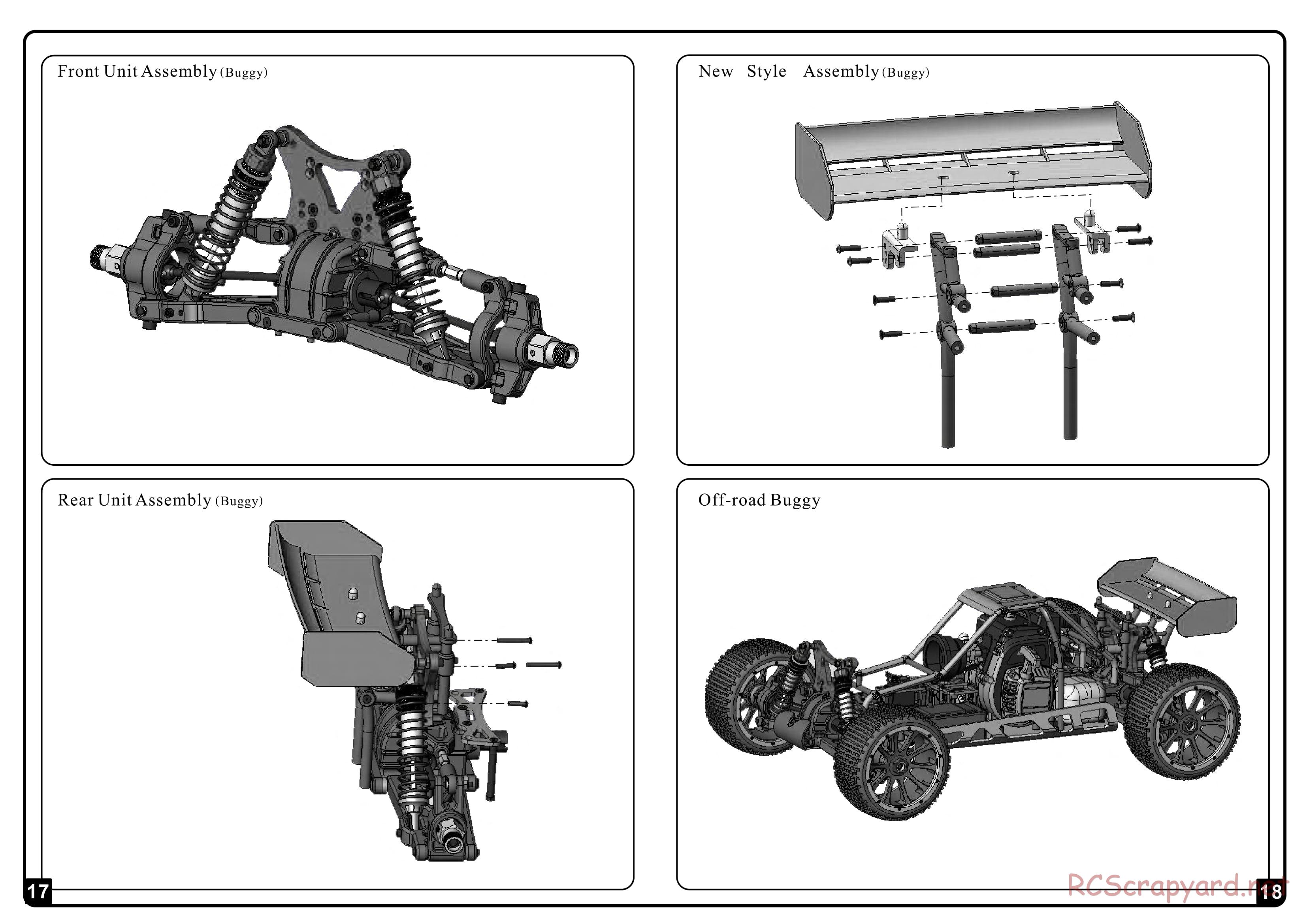 Himoto Racing - Raptor 5XB - HI4054 - Manual - Page 10