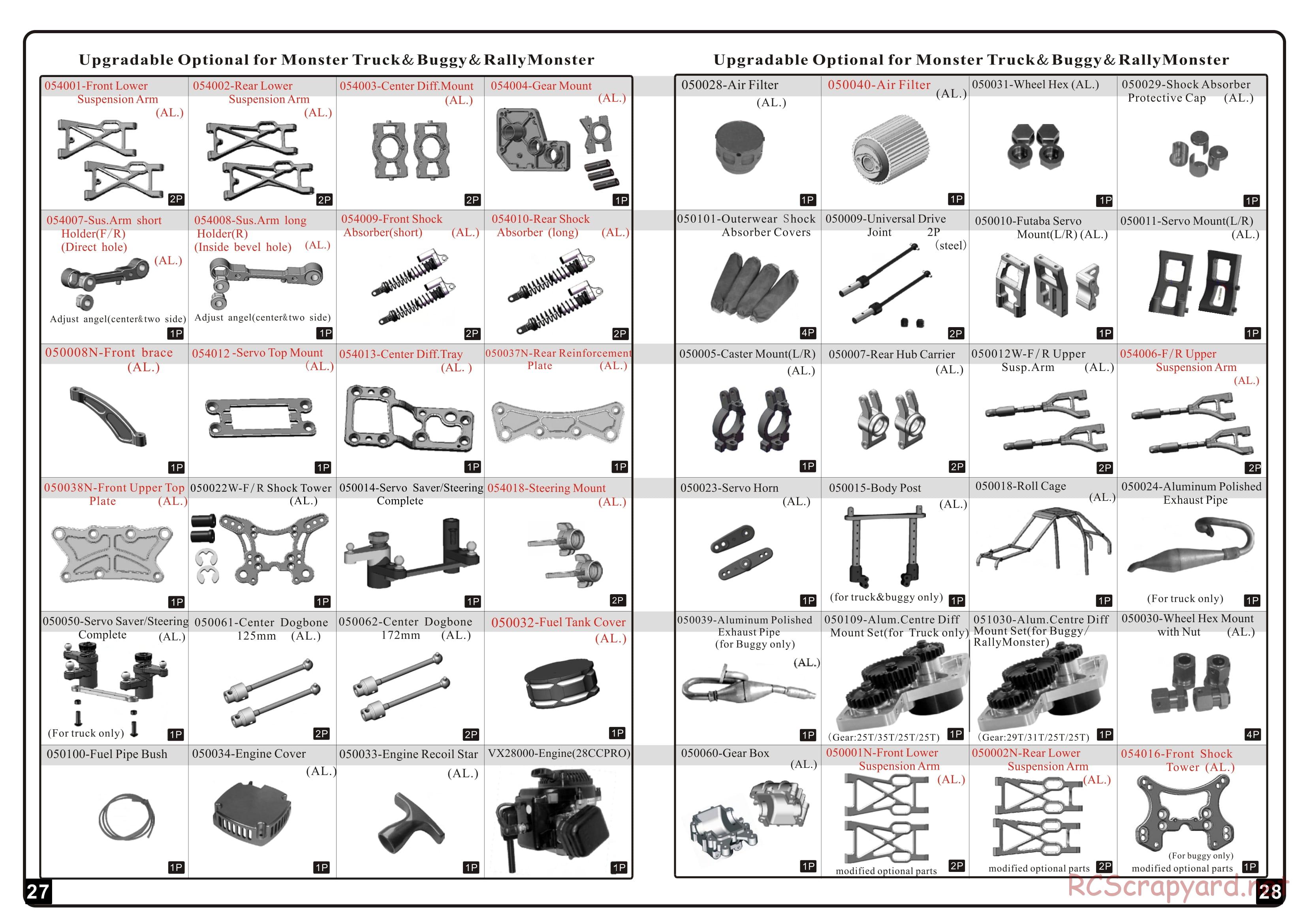 Himoto Racing - Raptor 5XB - HI4054 - Manual - Page 15