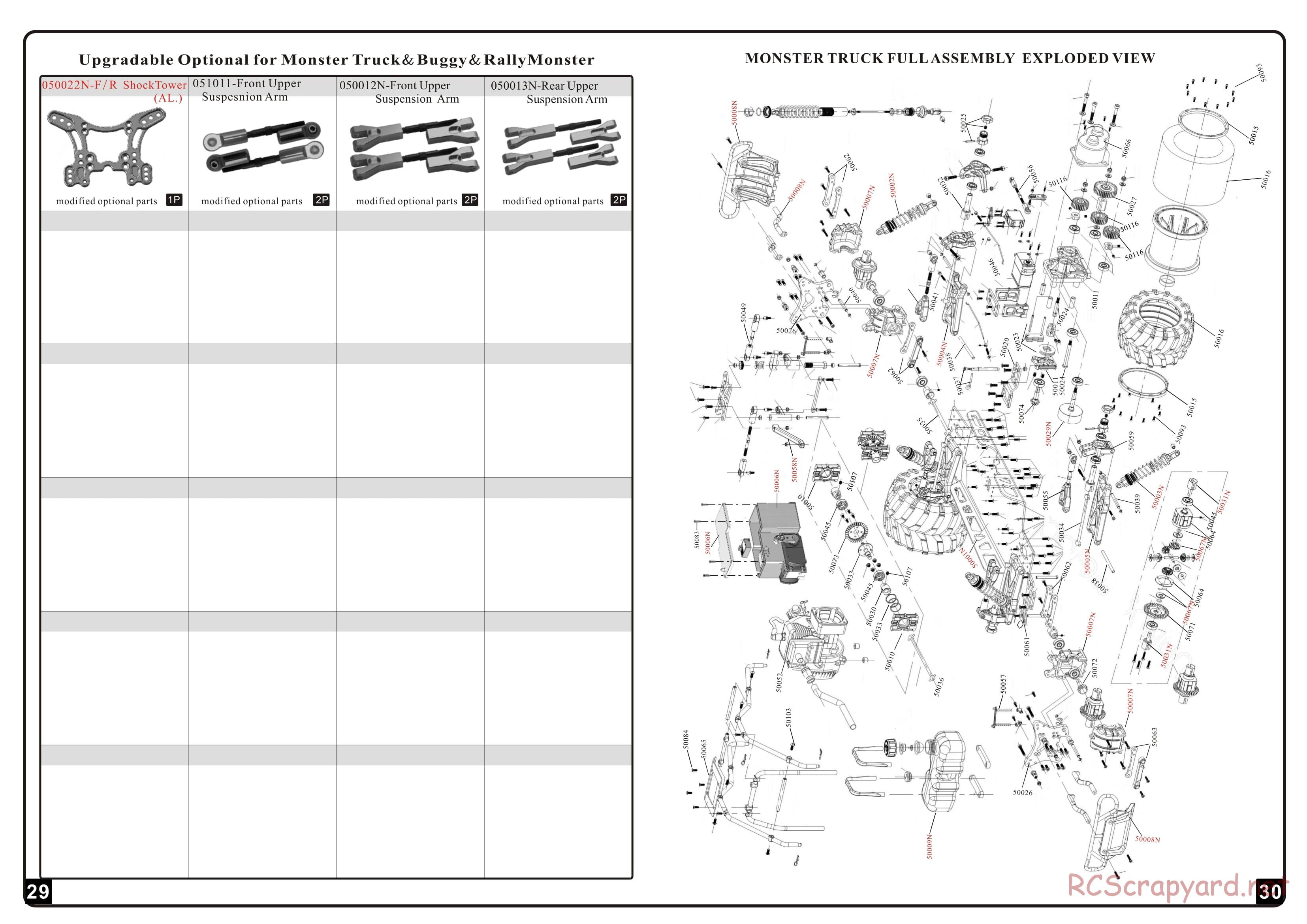 Himoto Racing - Raptor 5XB - HI4054 - Manual - Page 16