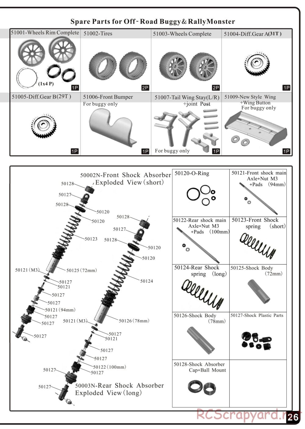 Himoto Racing - Megap Buggy - HI8505 - Manual - Page 23