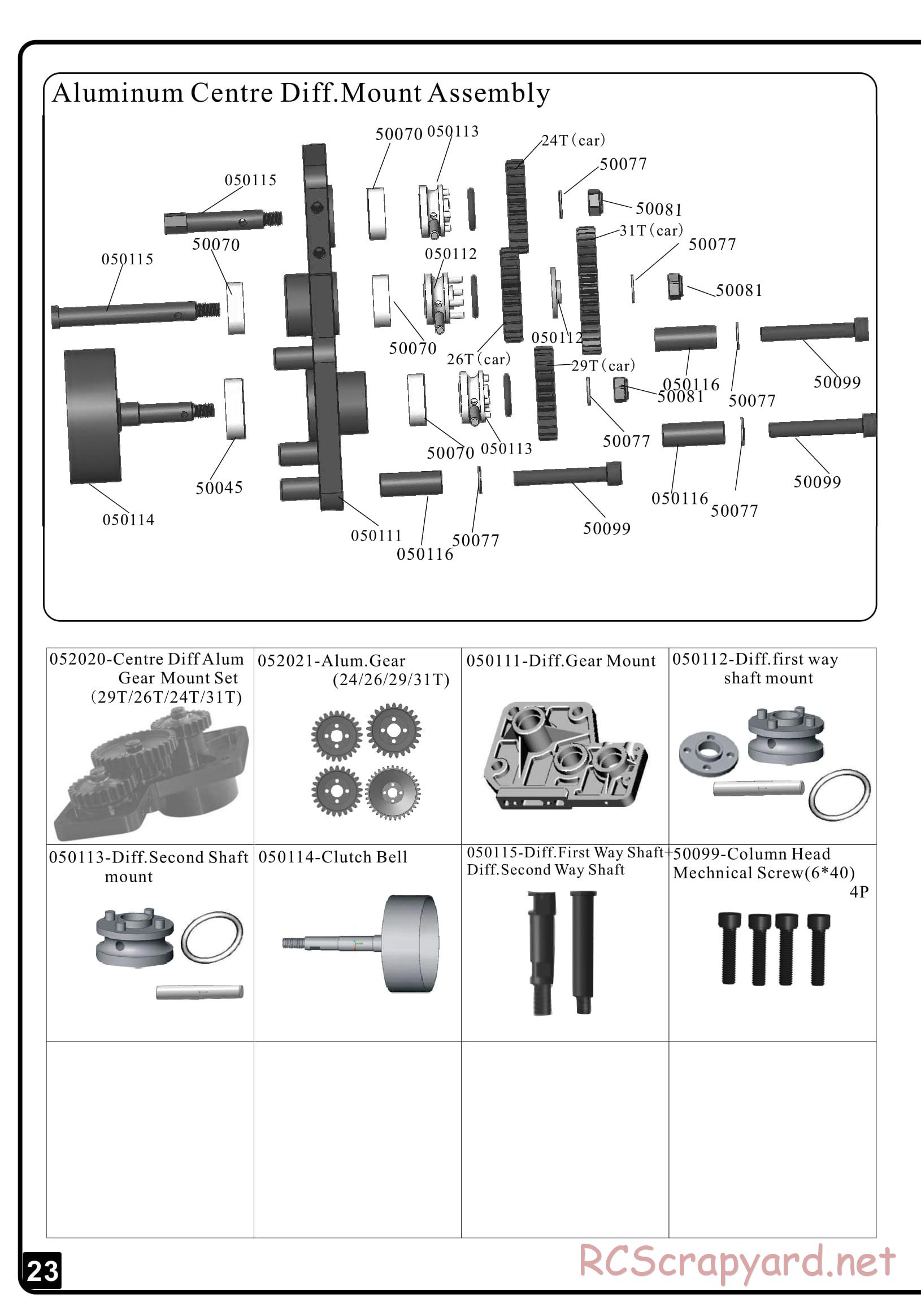 Himoto Racing - Megap MTC-5 - HI7505 - Manual - Page 13