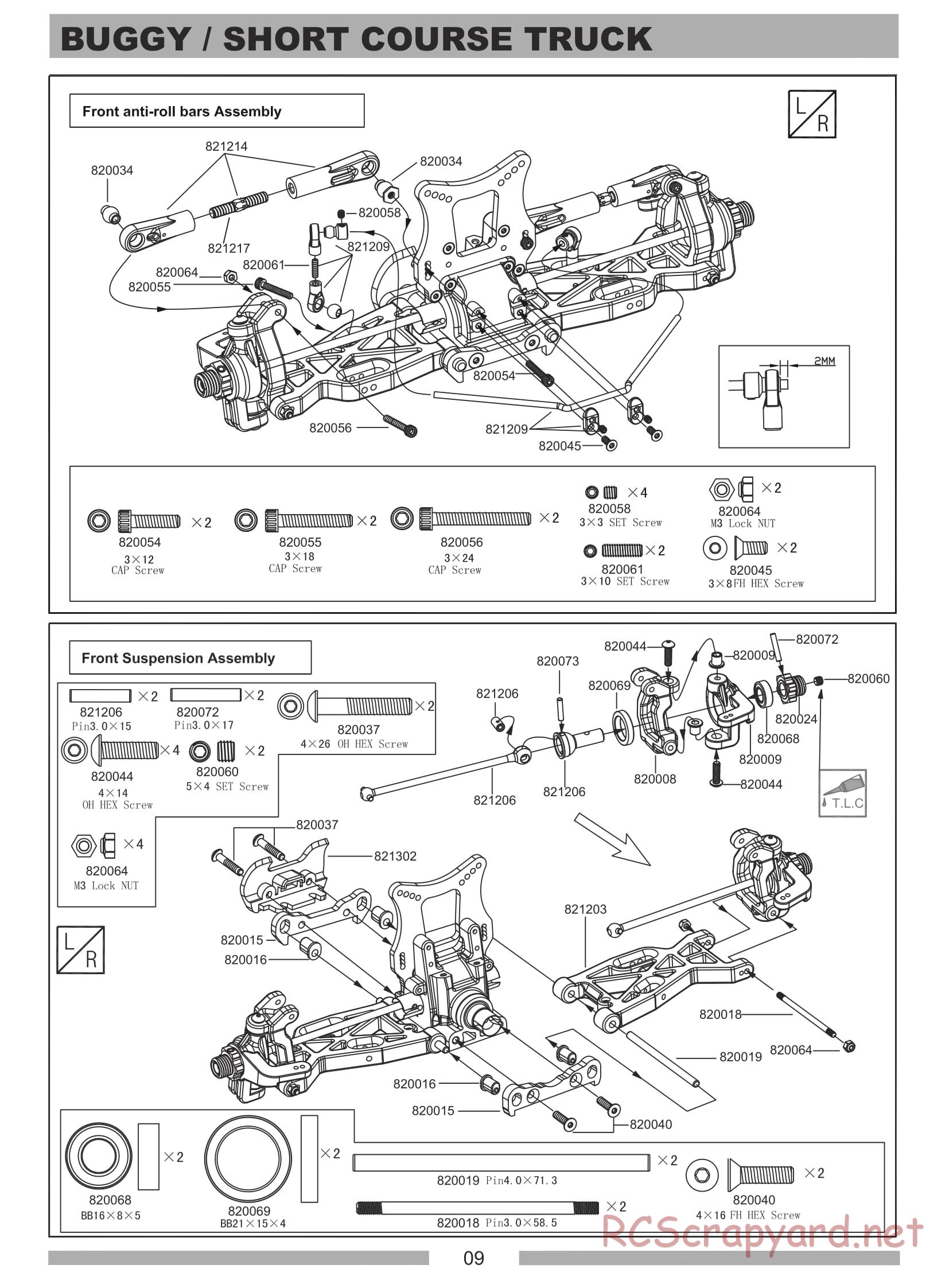 Himoto Racing - Ziege - E8XT / E8XTL - Manual - Page 10