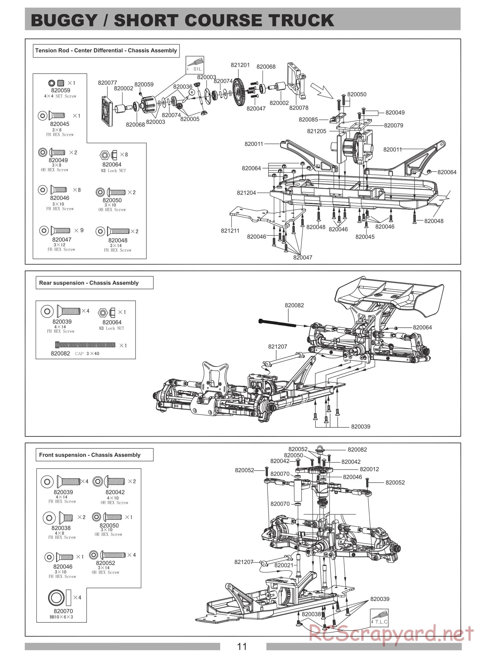 Himoto Racing - Ziege - E8XT / E8XTL - Manual - Page 12