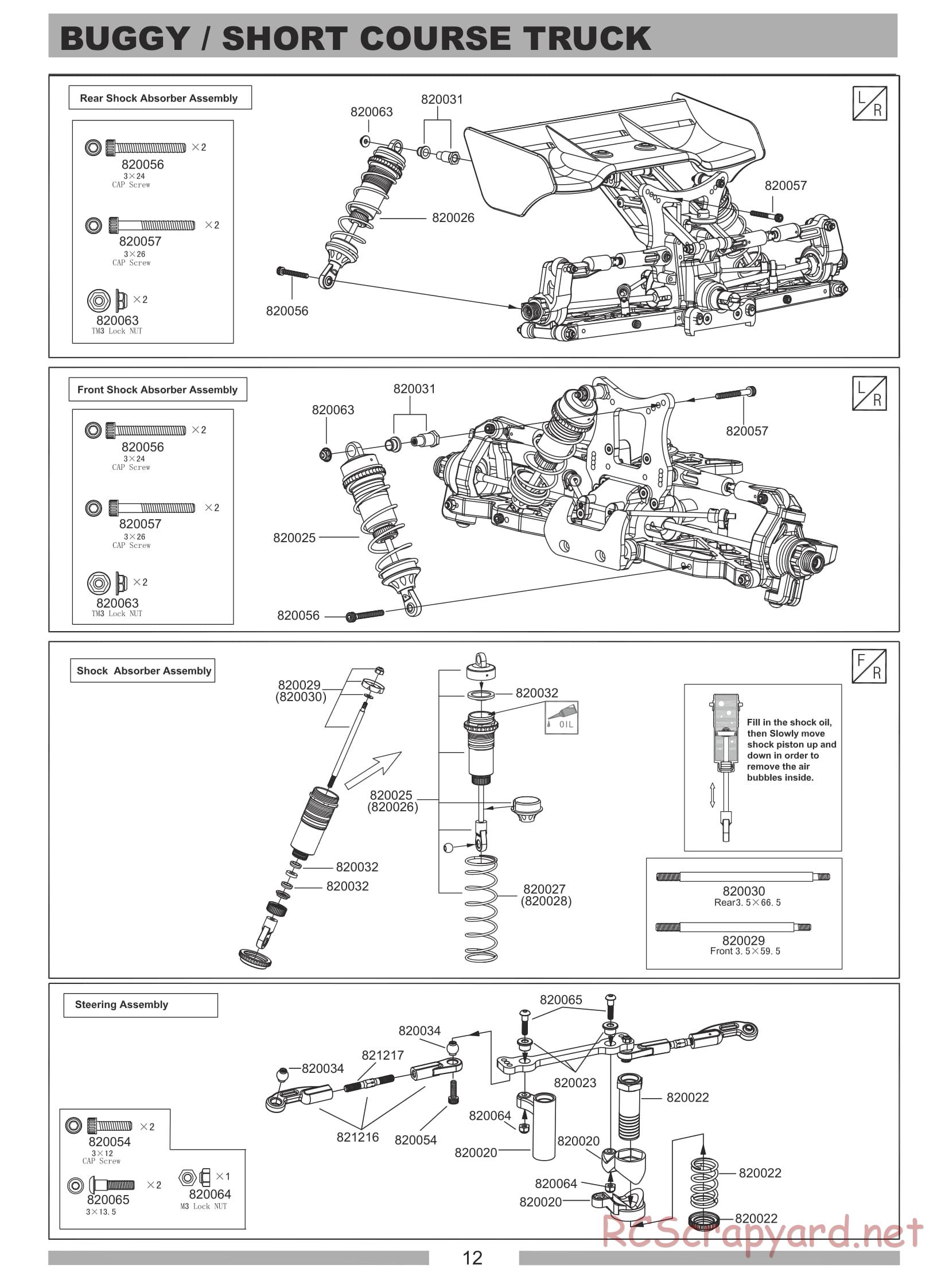 Himoto Racing - Ziege - E8XT / E8XTL - Manual - Page 13