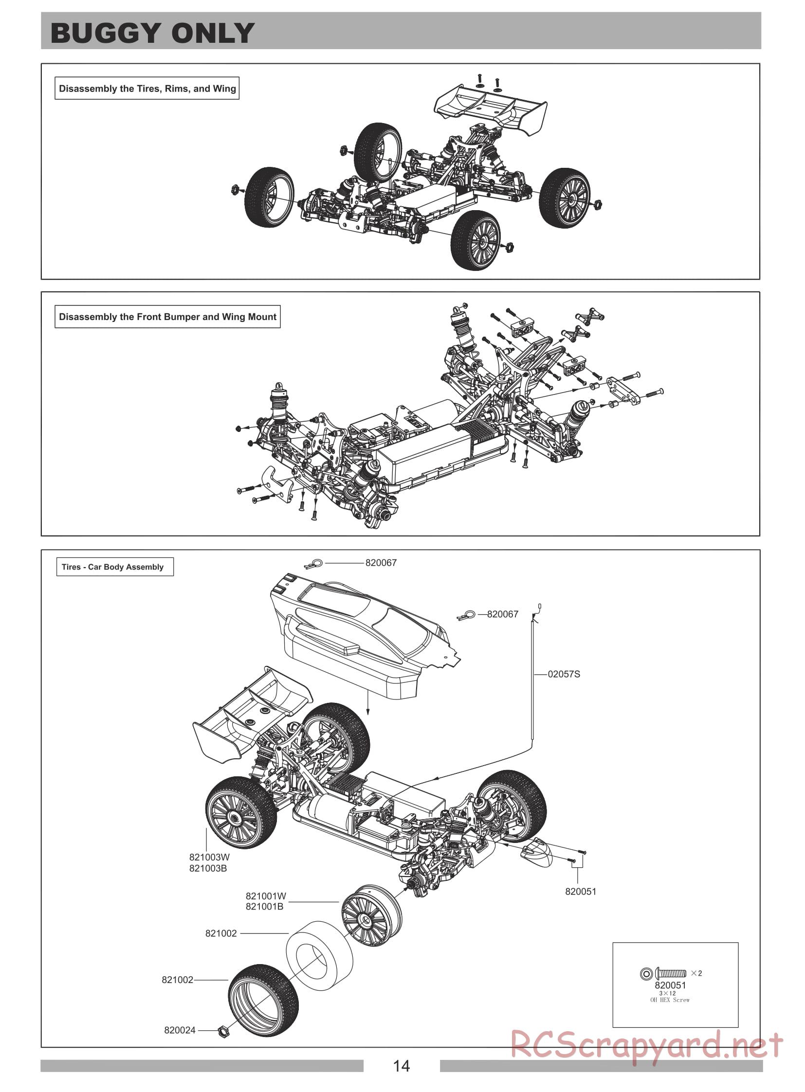 Himoto Racing - Ziege - E8XT / E8XTL - Manual - Page 15