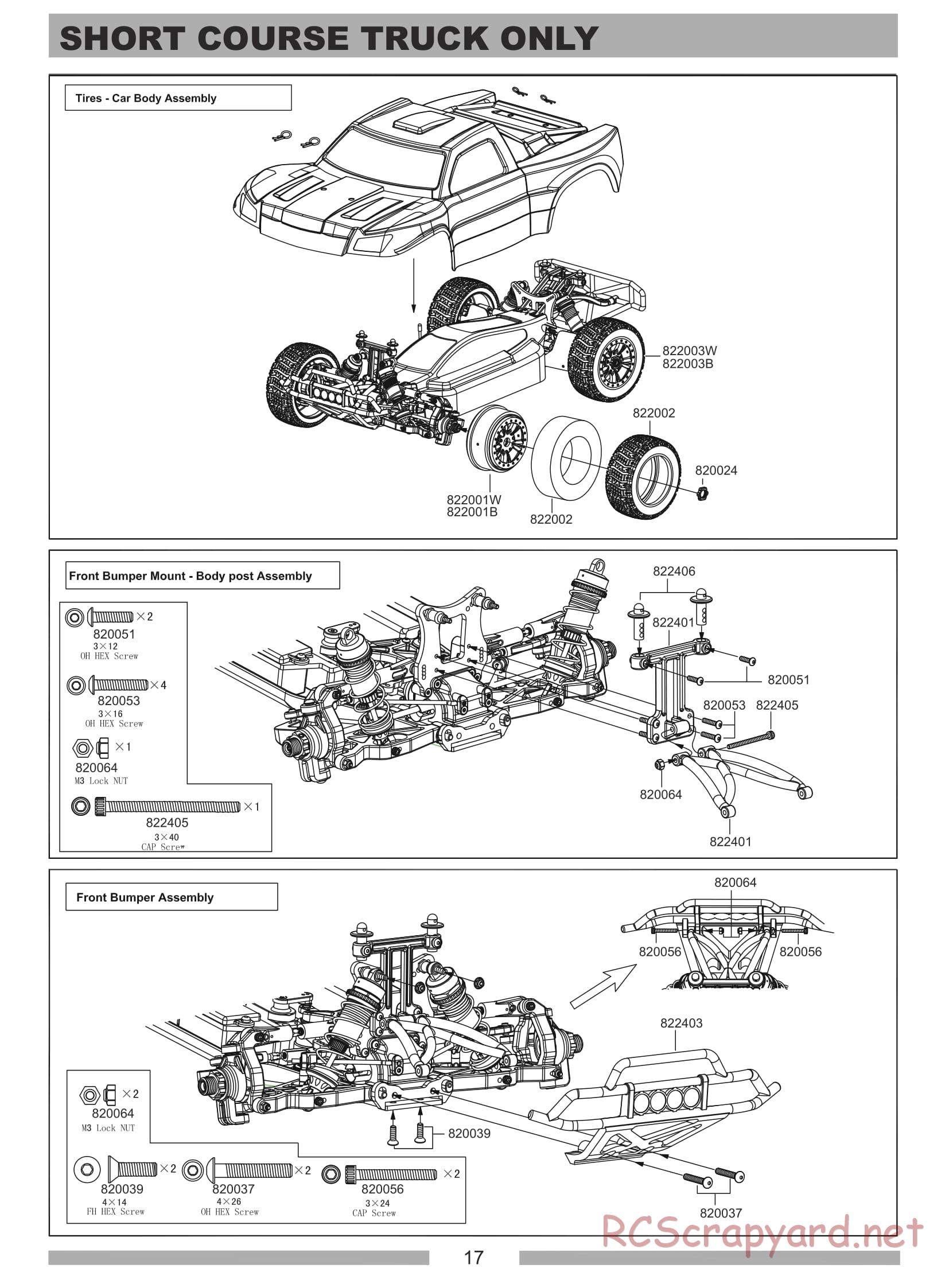 Himoto Racing - Ziege - E8XT / E8XTL - Manual - Page 17