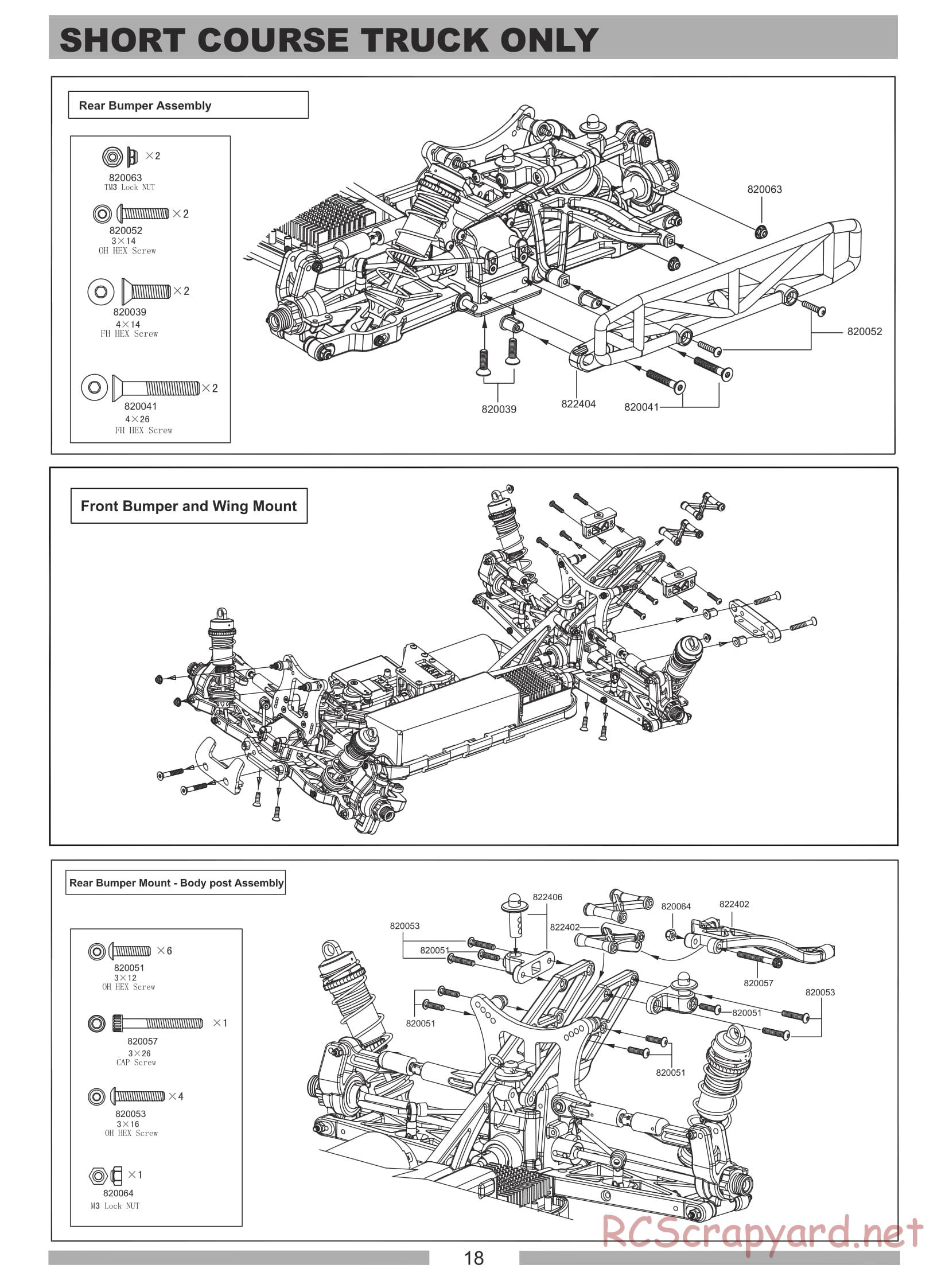 Himoto Racing - Ziege - E8XT / E8XTL - Manual - Page 18