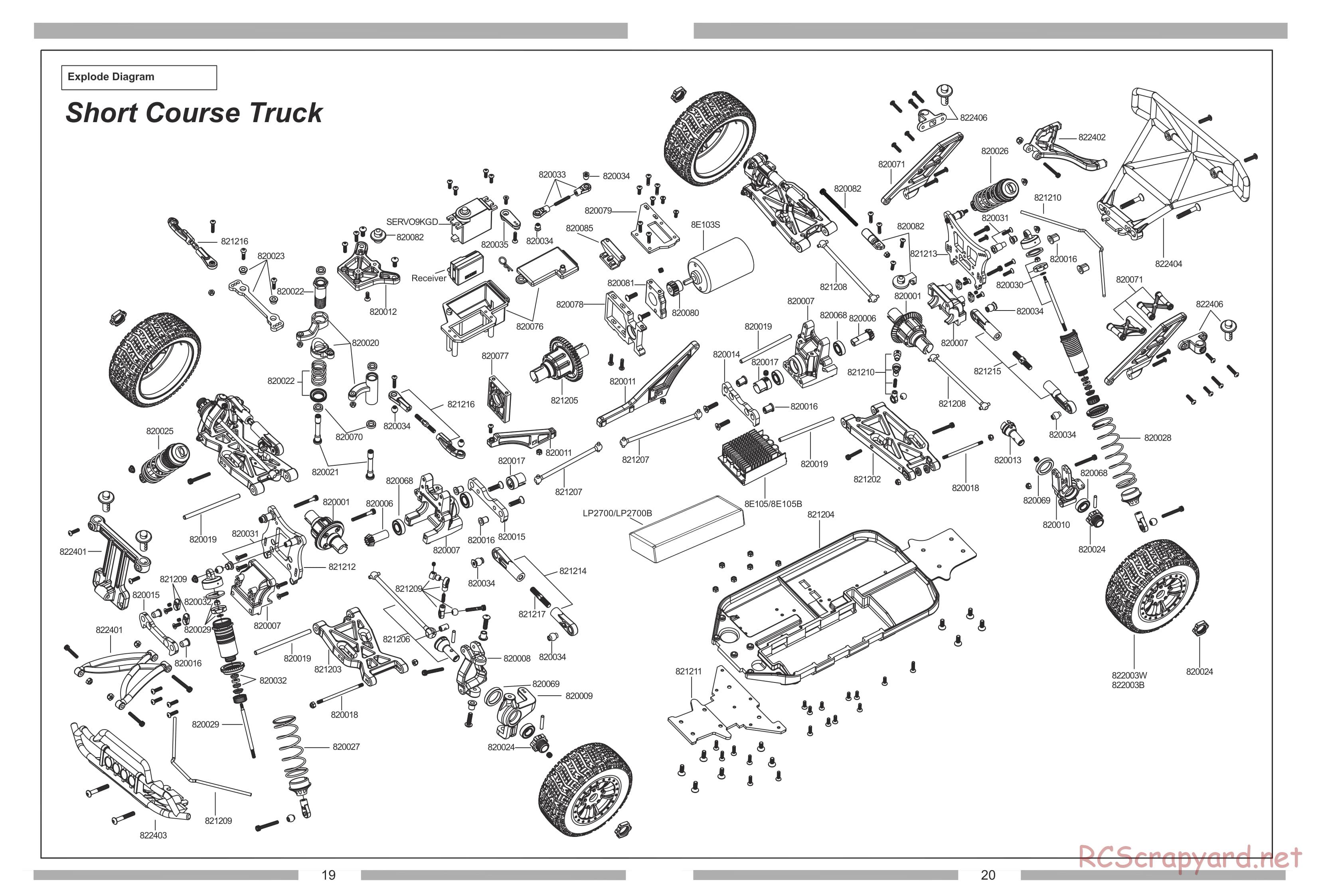 Himoto Racing - Ziege - E8XT / E8XTL - Manual - Page 19