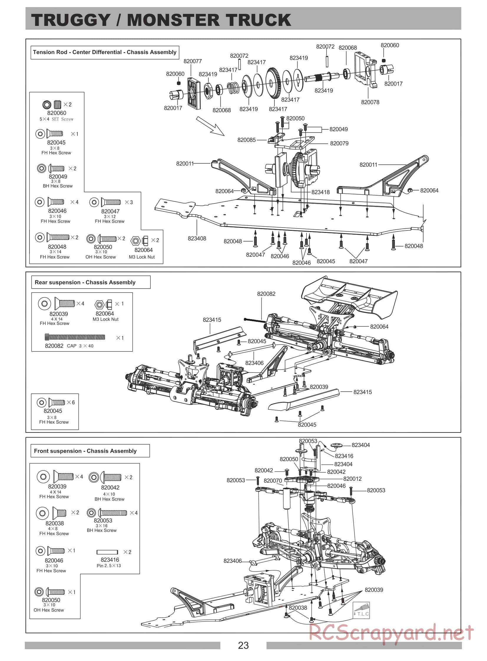 Himoto Racing - Ziege - E8XT / E8XTL - Manual - Page 22