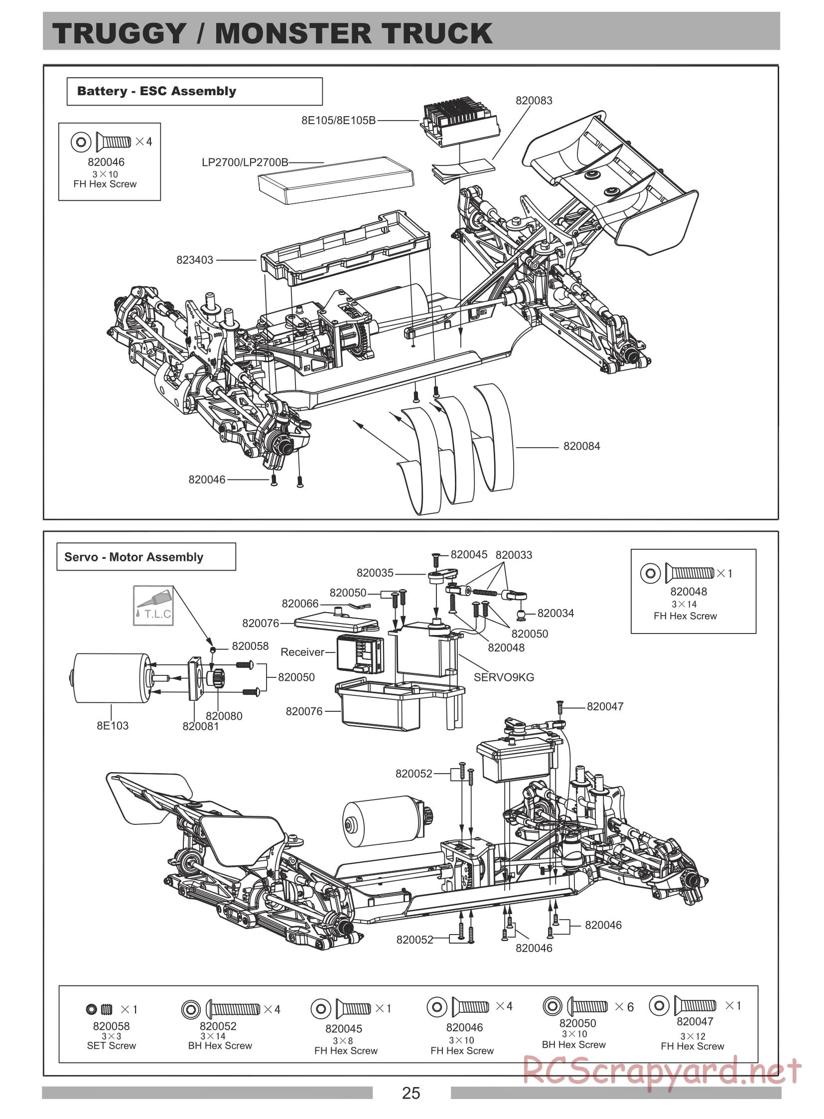 Himoto Racing - Ziege - E8XT / E8XTL - Manual - Page 24