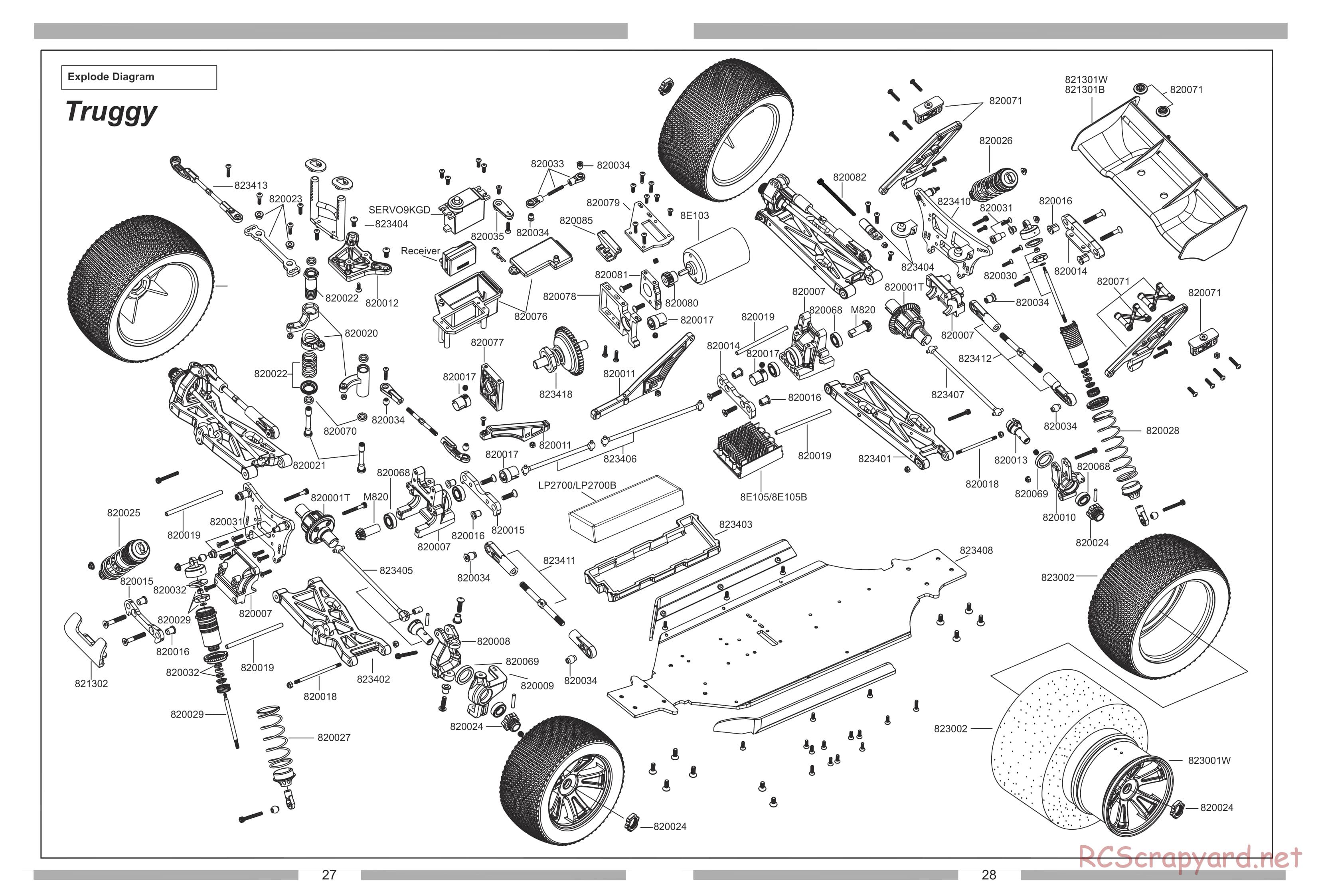 Himoto Racing - Ziege - E8XT / E8XTL - Manual - Page 26