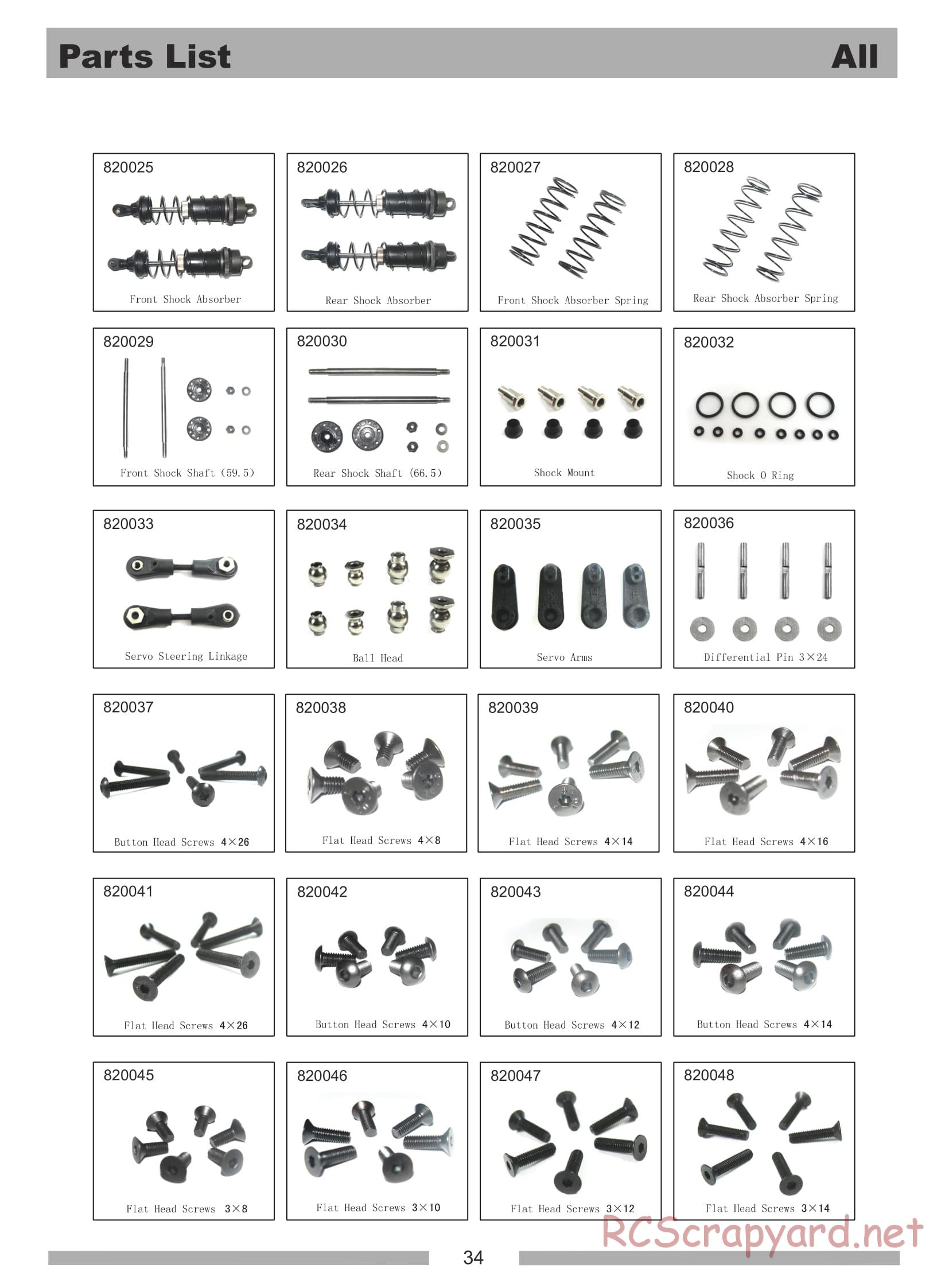 Himoto Racing - Mayhem - E8SC / E8SCL - Manual - Page 31