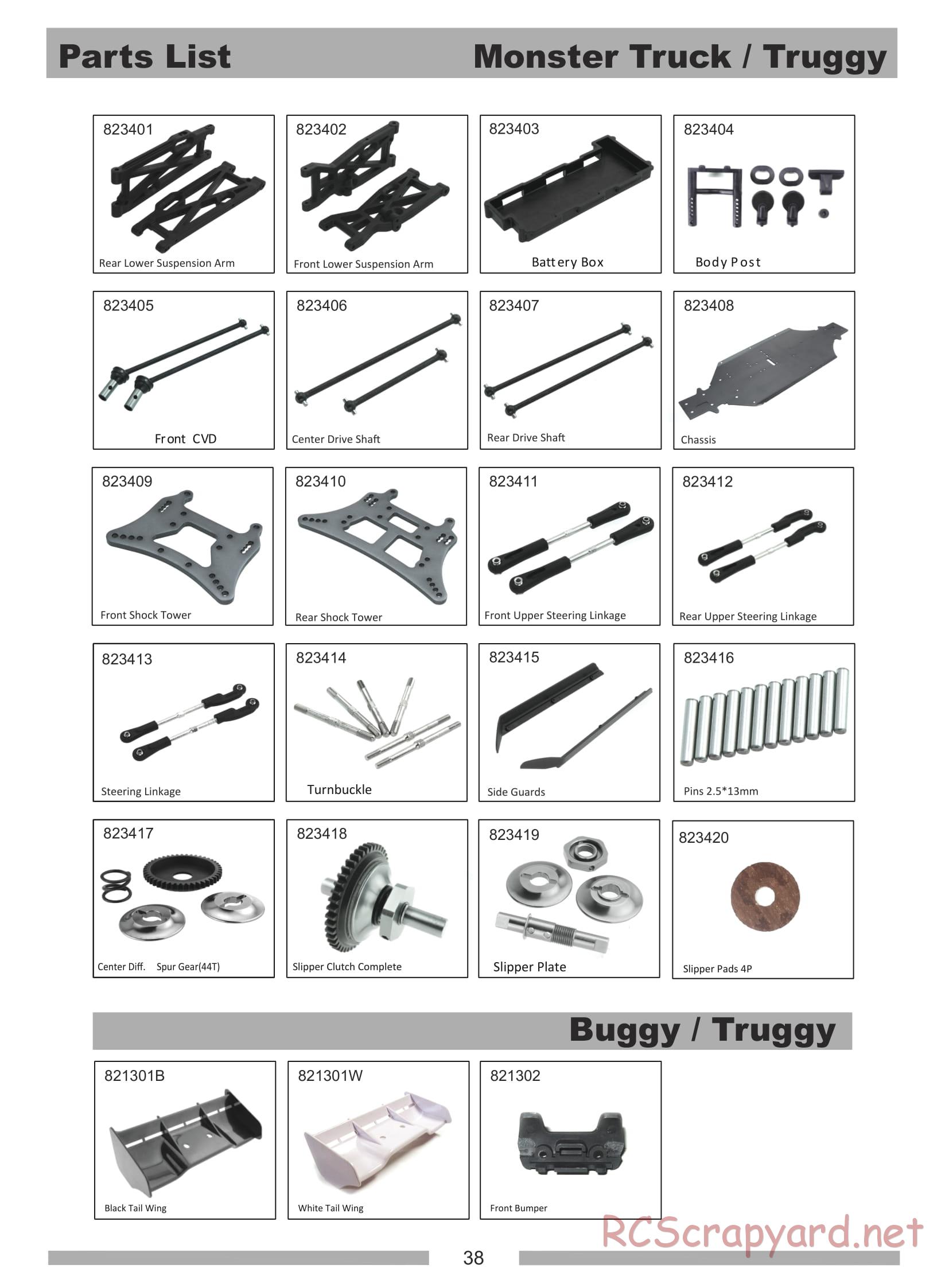 Himoto Racing - Ziege - E8XT / E8XTL - Manual - Page 35