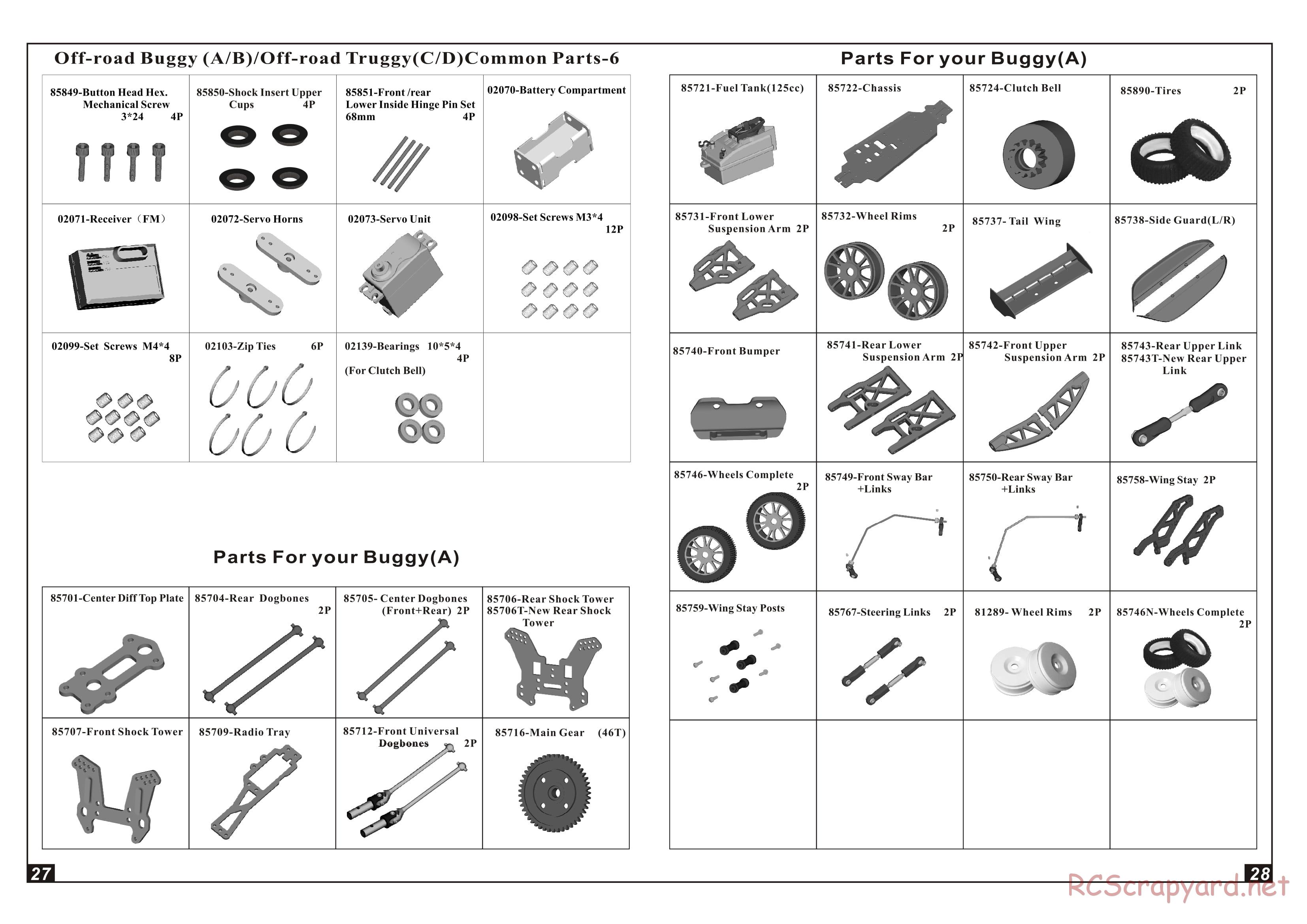 Himoto Racing - 1/8 Truggy - RXT-1 - Manual - Page 15