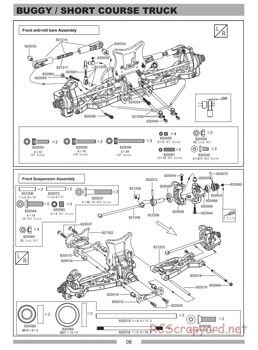 Himoto Racing - Cluster - N8MT - Manual - Page 10