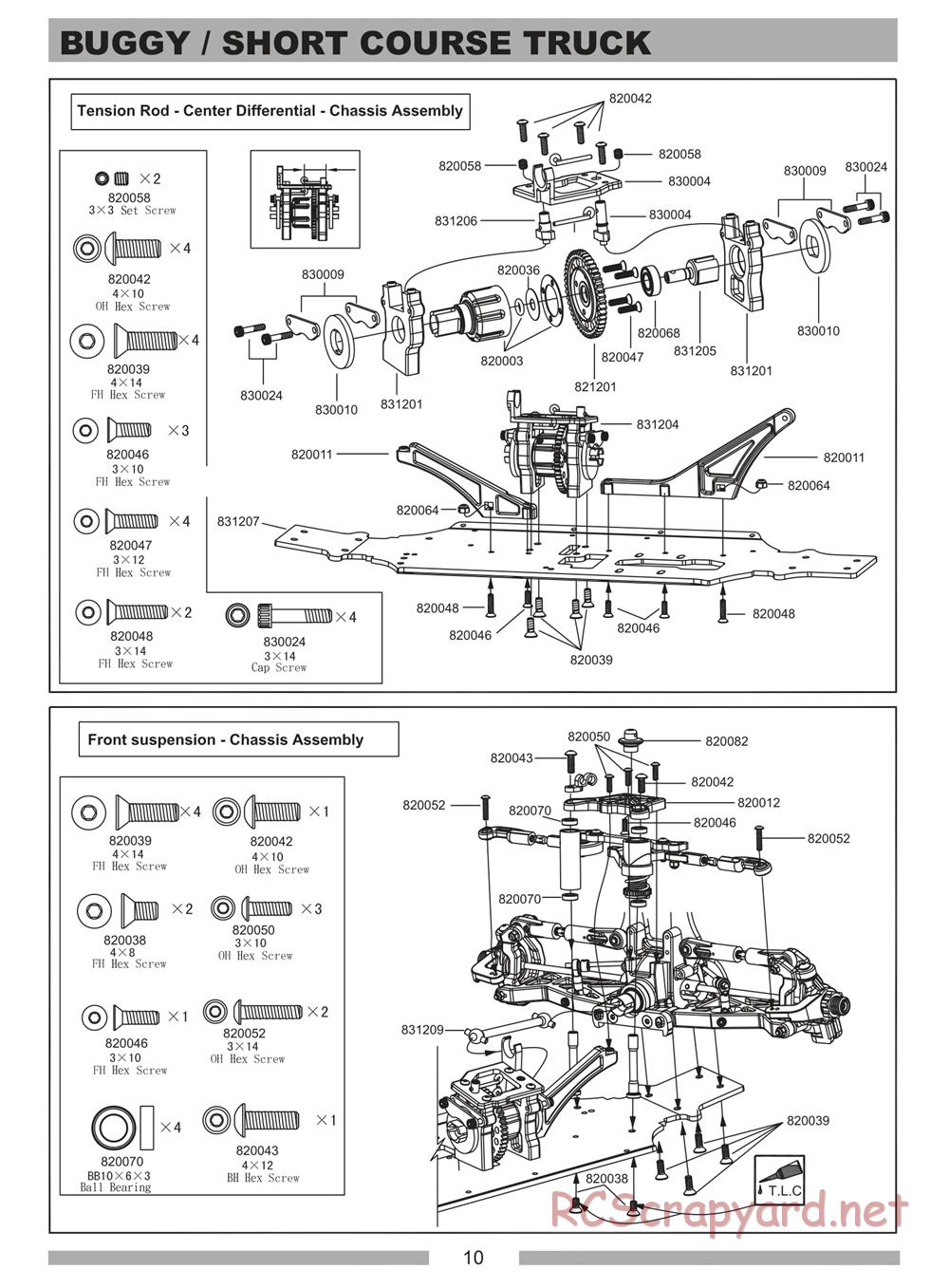 Himoto Racing - Cluster - N8MT - Manual - Page 12