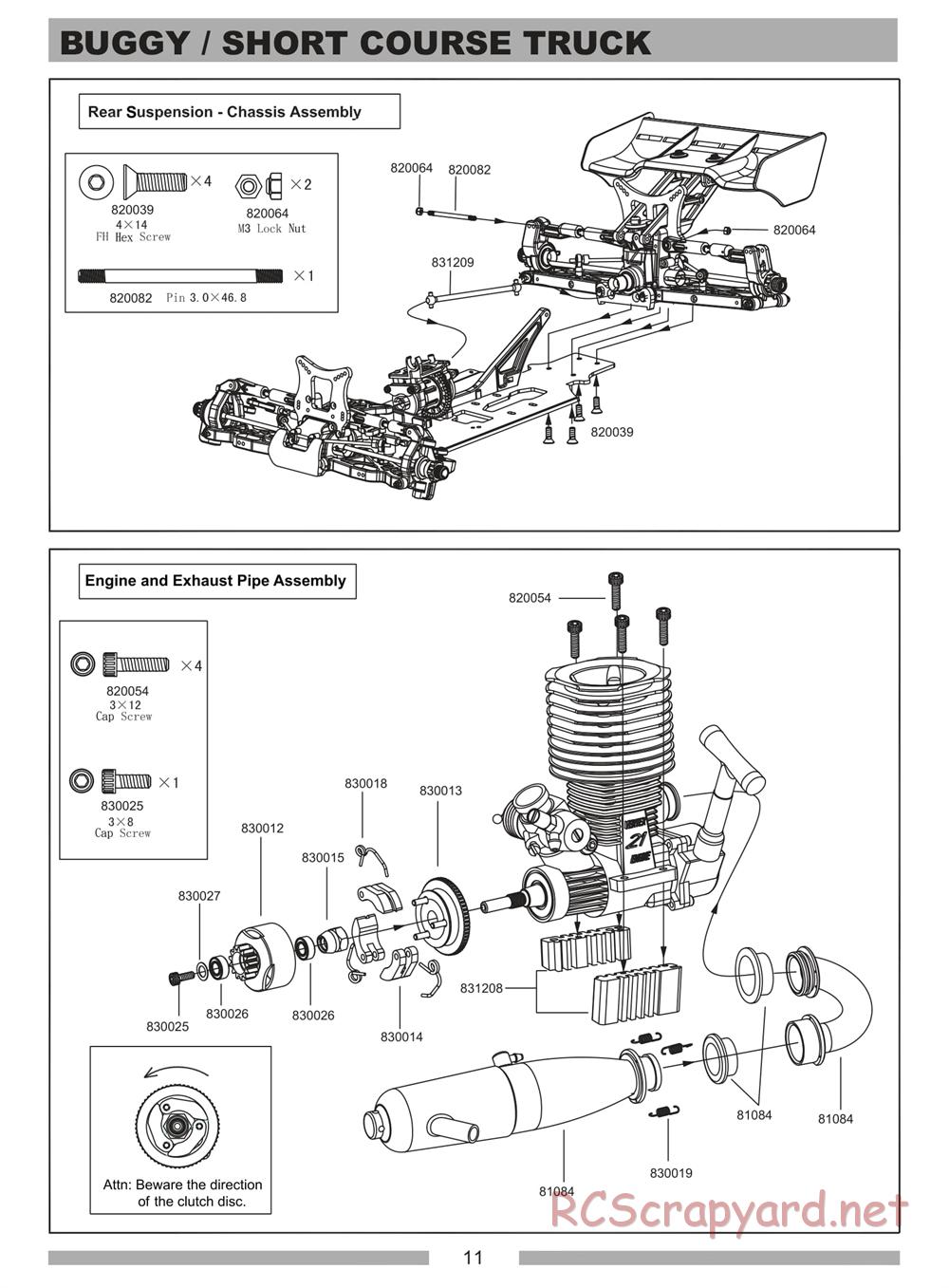 Himoto Racing - Cluster - N8MT - Manual - Page 13