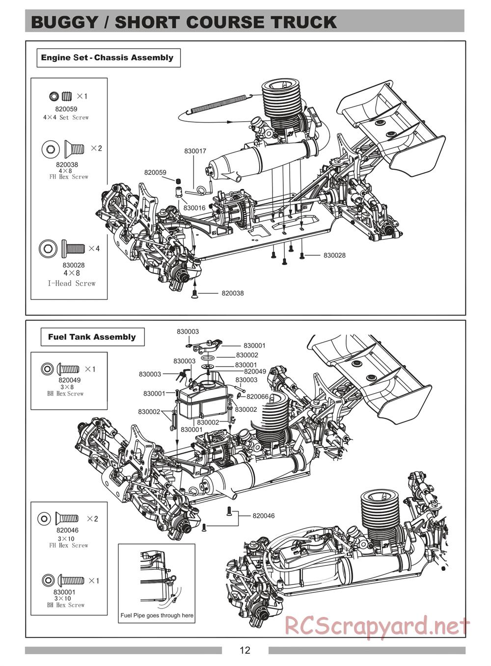 Himoto Racing - Cluster - N8MT - Manual - Page 14