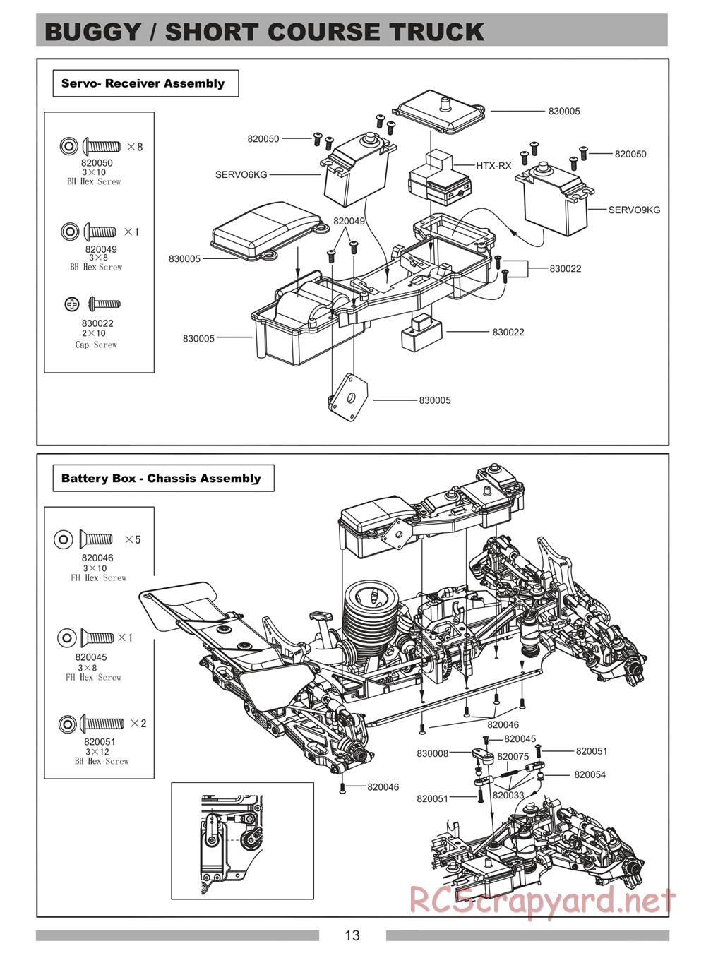 Himoto Racing - Cluster - N8MT - Manual - Page 15