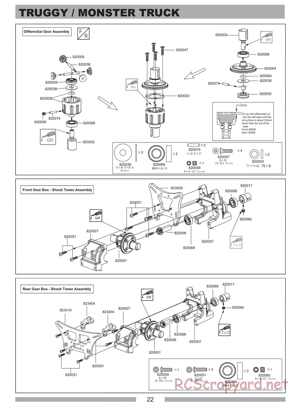 Himoto Racing - Cluster - N8MT - Manual - Page 22