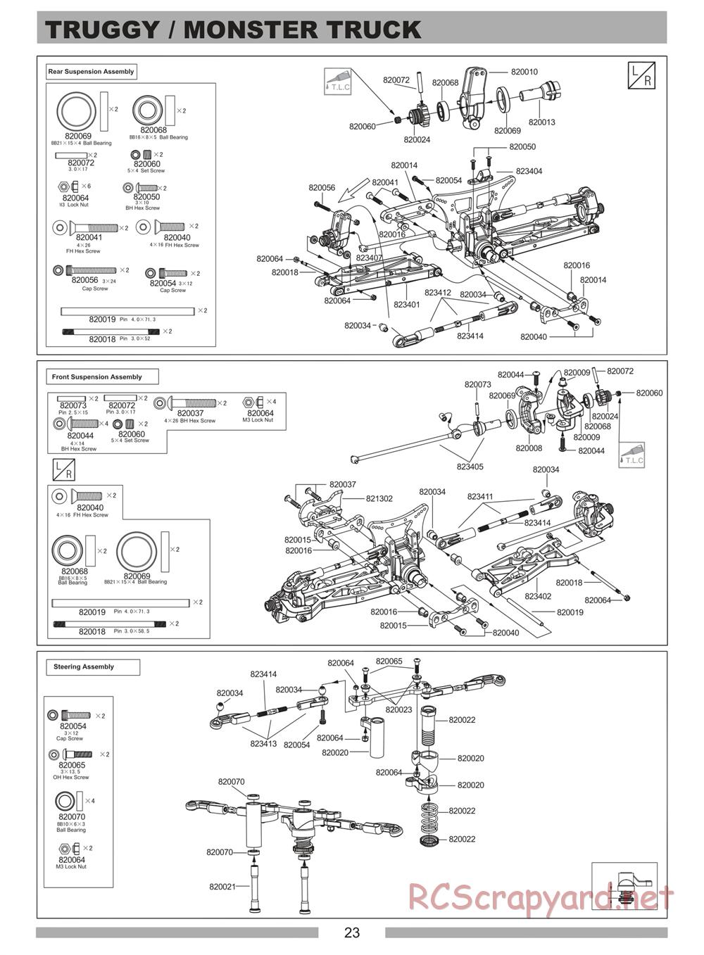 Himoto Racing - Cluster - N8MT - Manual - Page 23