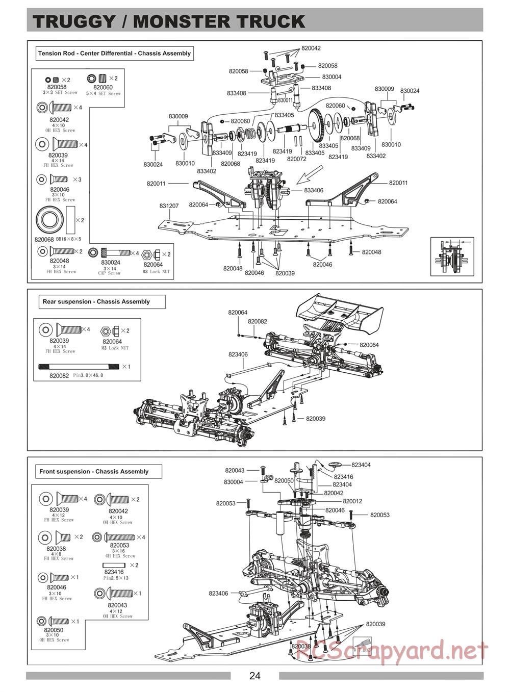 Himoto Racing - Cluster - N8MT - Manual - Page 24