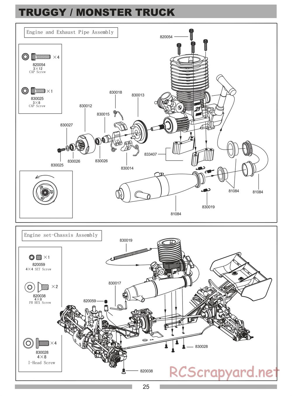 Himoto Racing - Cluster - N8MT - Manual - Page 25