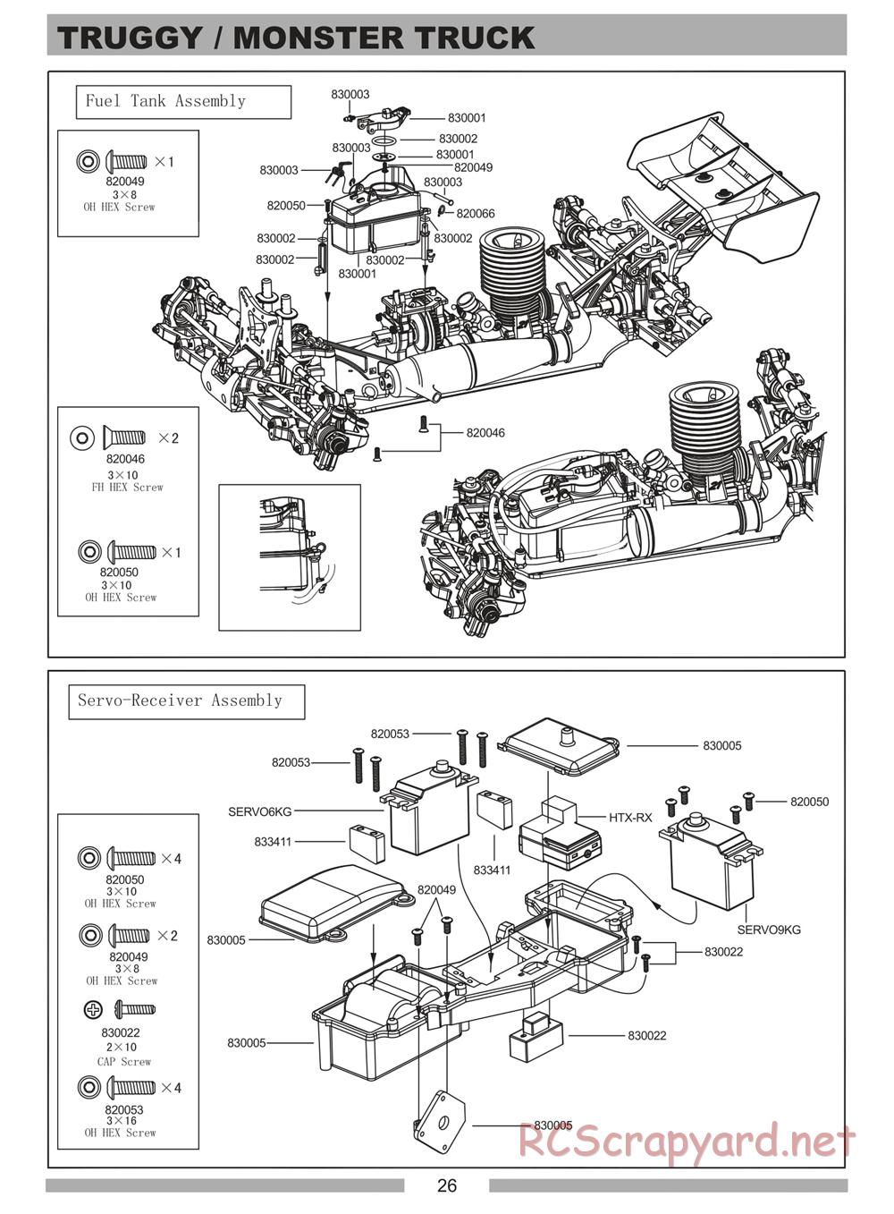 Himoto Racing - Cluster - N8MT - Manual - Page 26