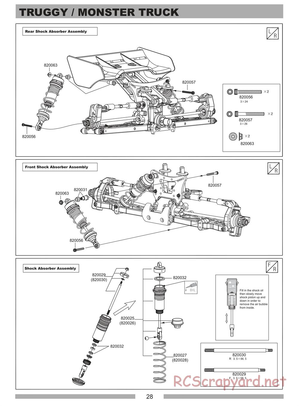 Himoto Racing - Cluster - N8MT - Manual - Page 28