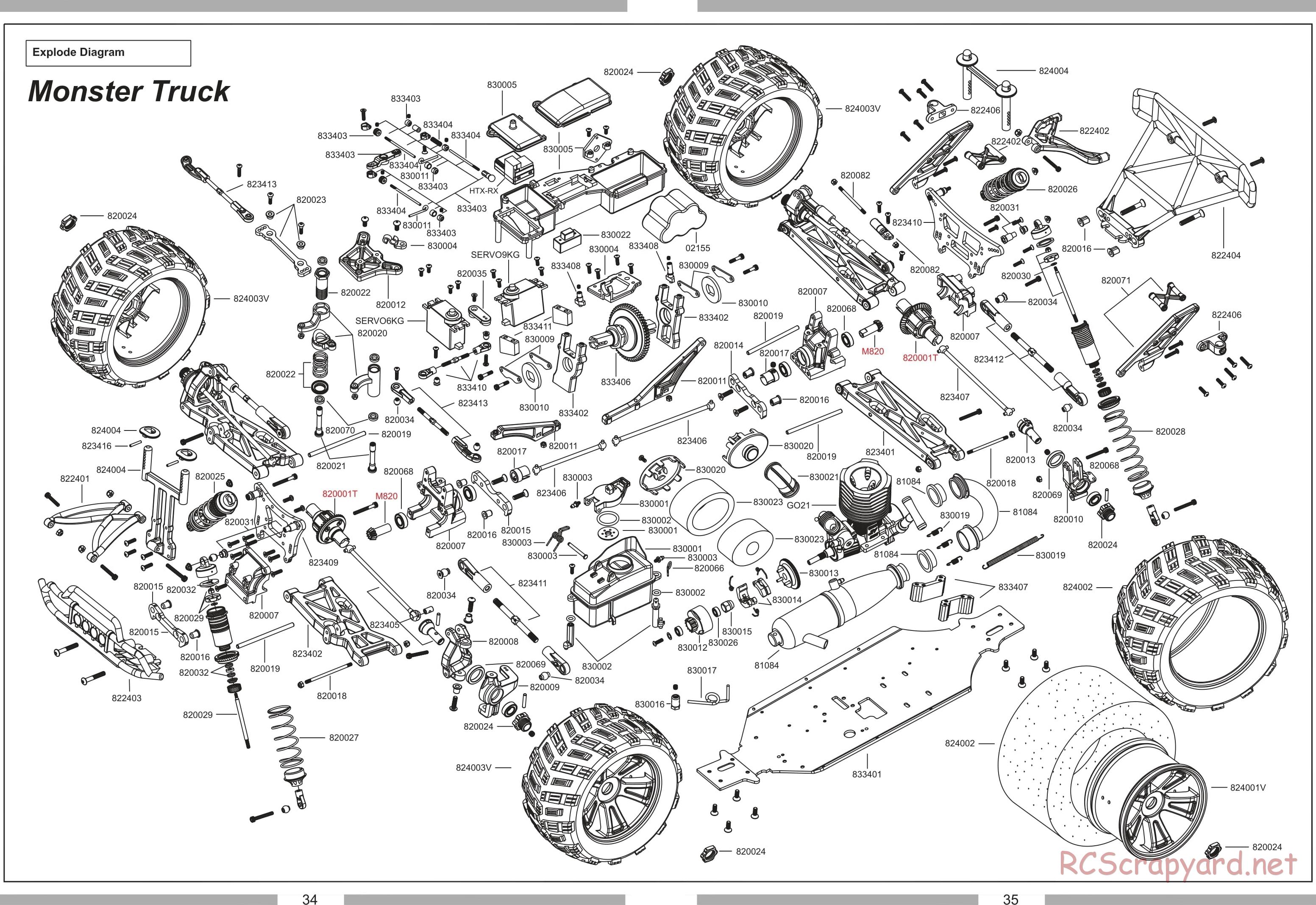 Himoto Racing - Cluster - N8MT - Manual - Page 33