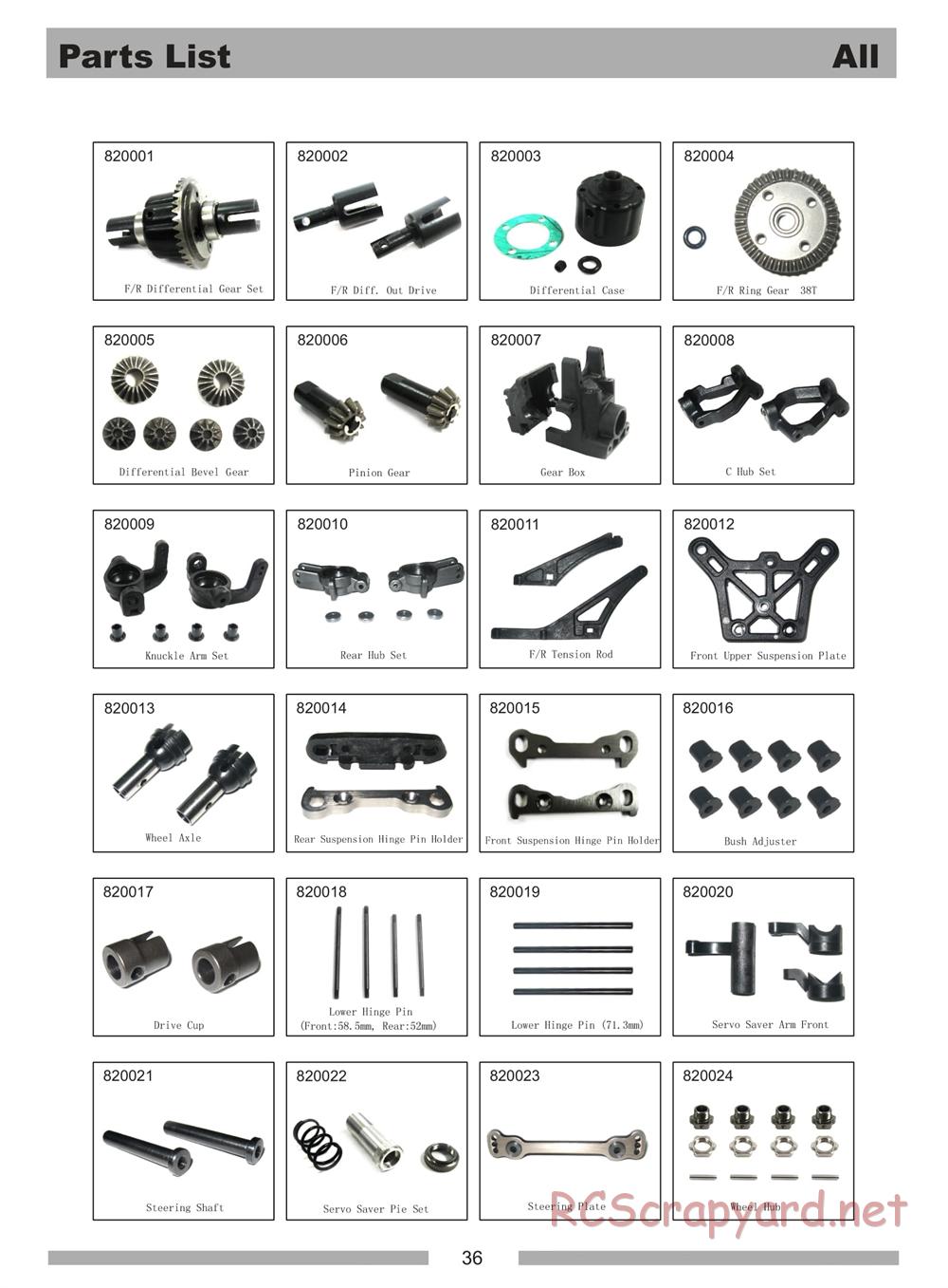 Himoto Racing - Cluster - N8MT - Manual - Page 34