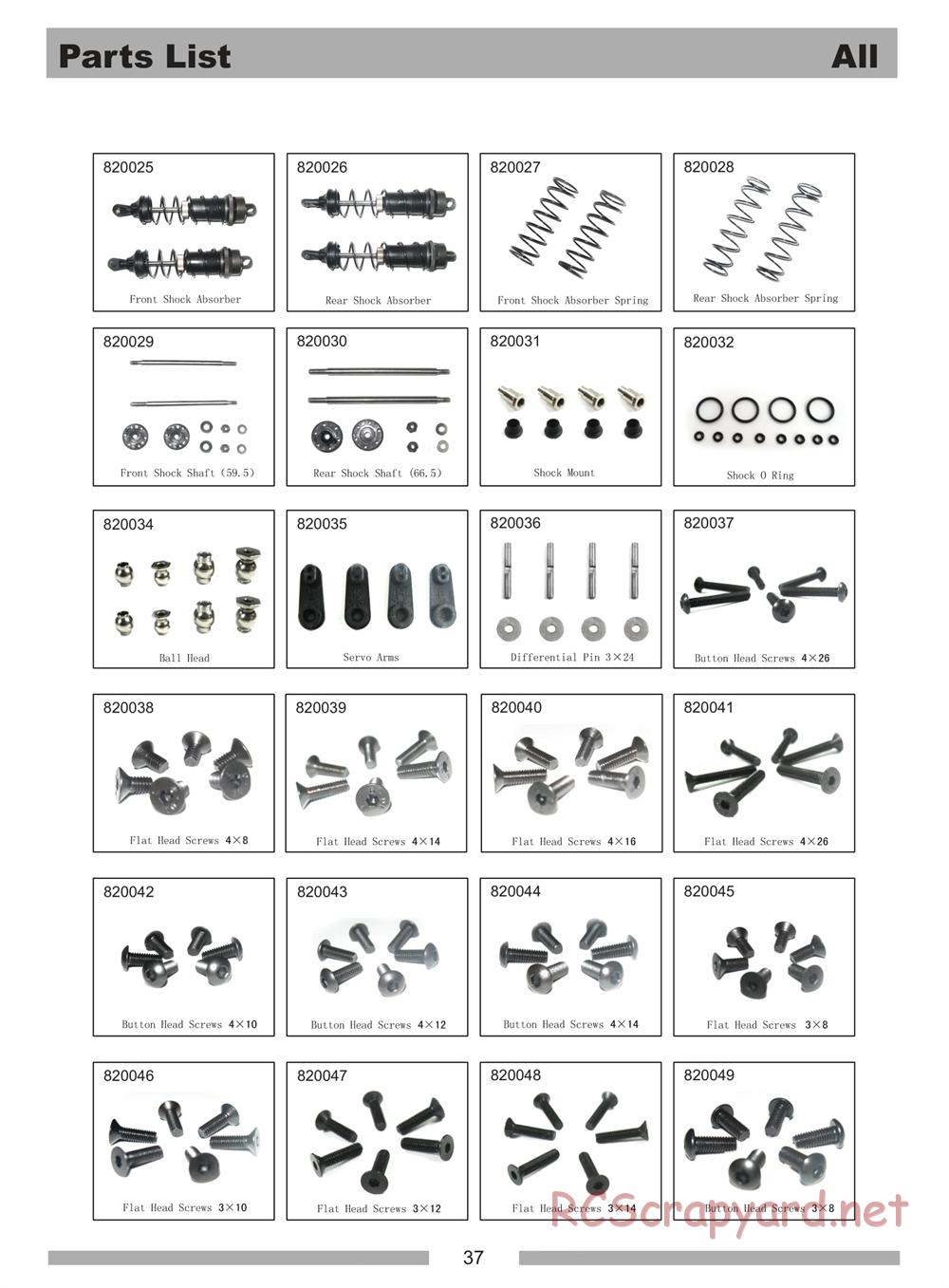 Himoto Racing - Cluster - N8MT - Manual - Page 35