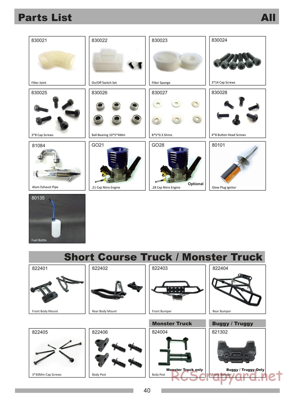 Himoto Racing - Cluster - N8MT - Manual - Page 38