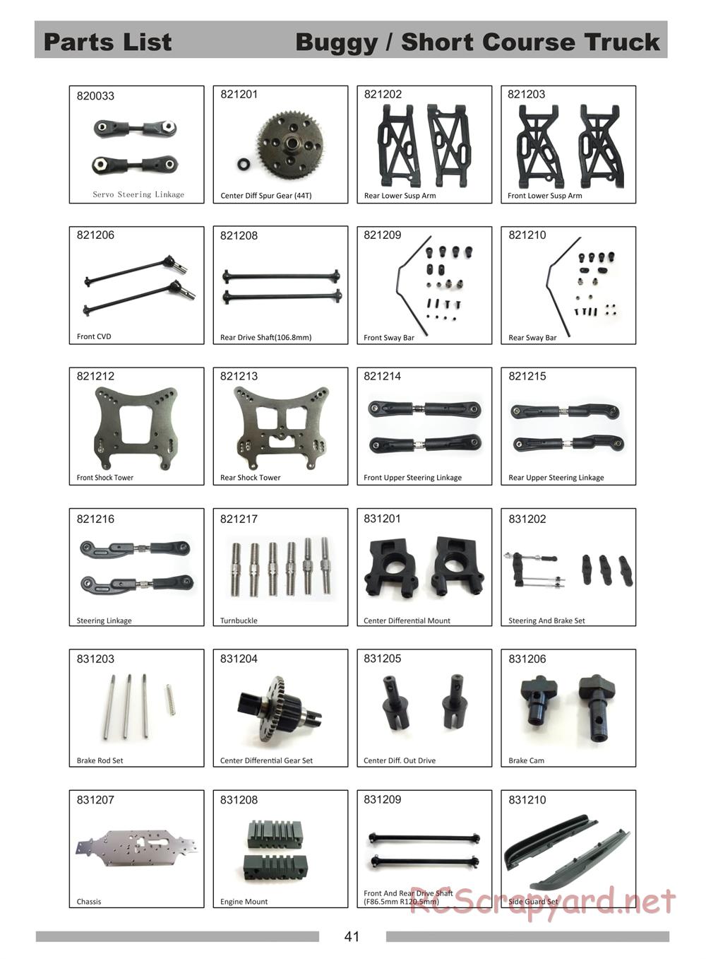 Himoto Racing - Cluster - N8MT - Manual - Page 39