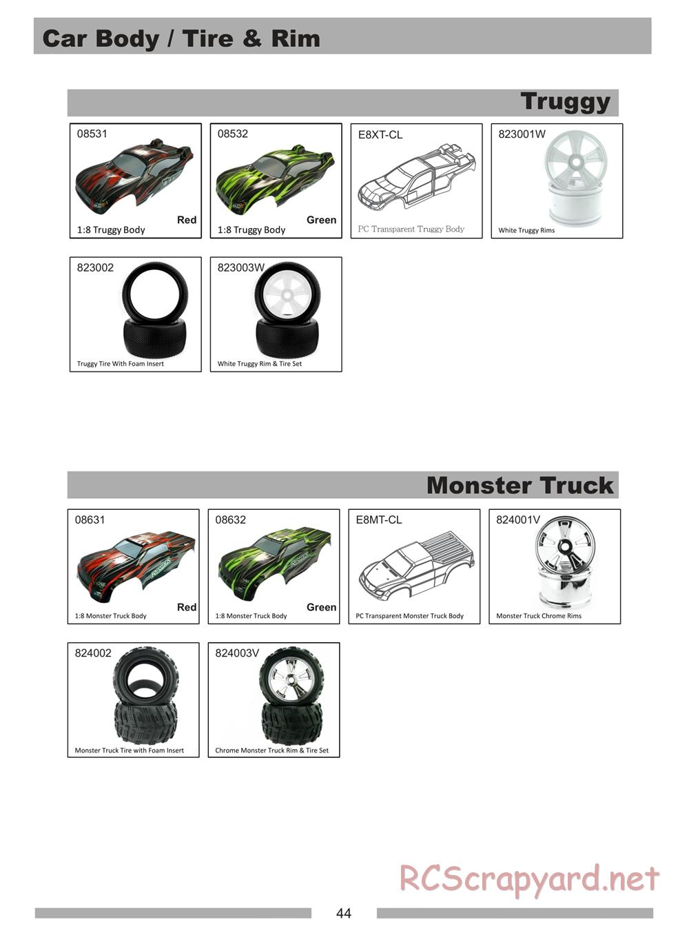 Himoto Racing - Cluster - N8MT - Manual - Page 42