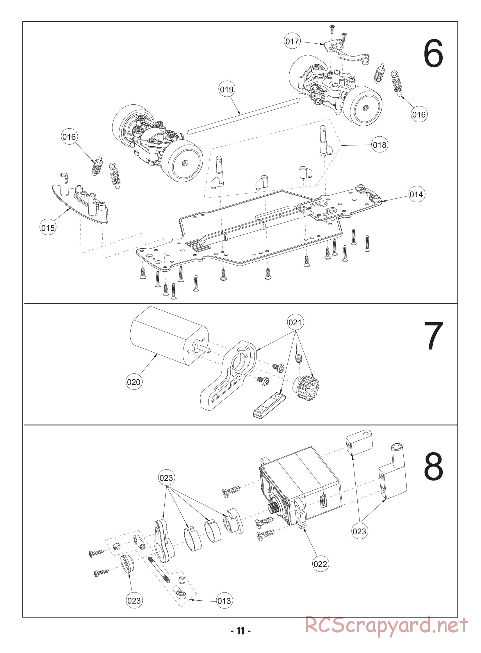 Himoto Racing - Mini Drift Lightning Car - HI718 - Manual - Page 13