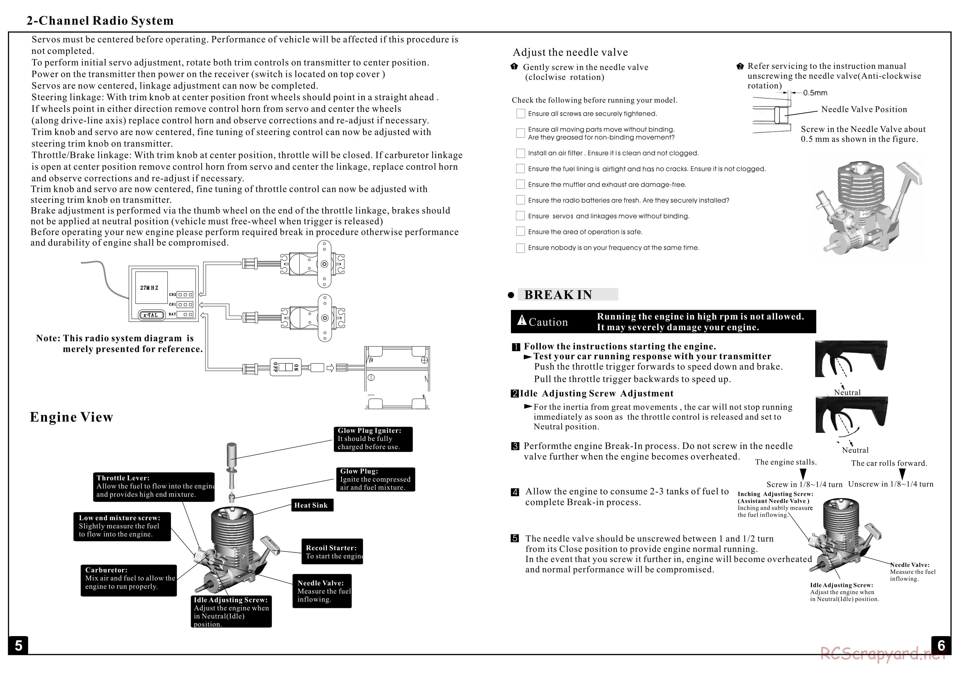 Himoto Racing - Rancho Pro - HI6202 - Manual - Page 4