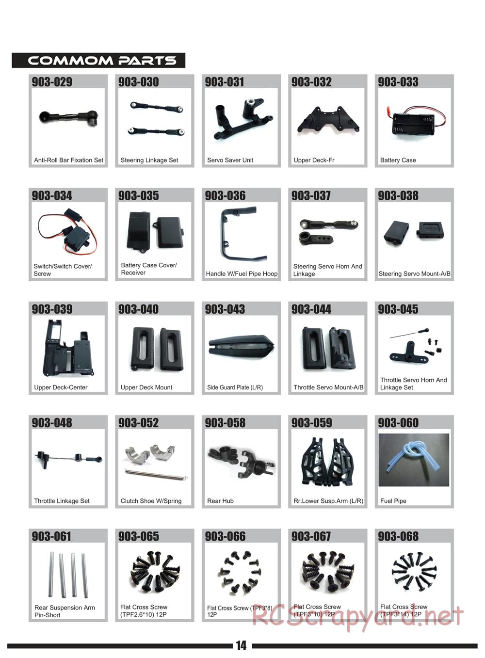 Himoto Racing - Mega P MXT-2S - HI904T - Manual - Page 13