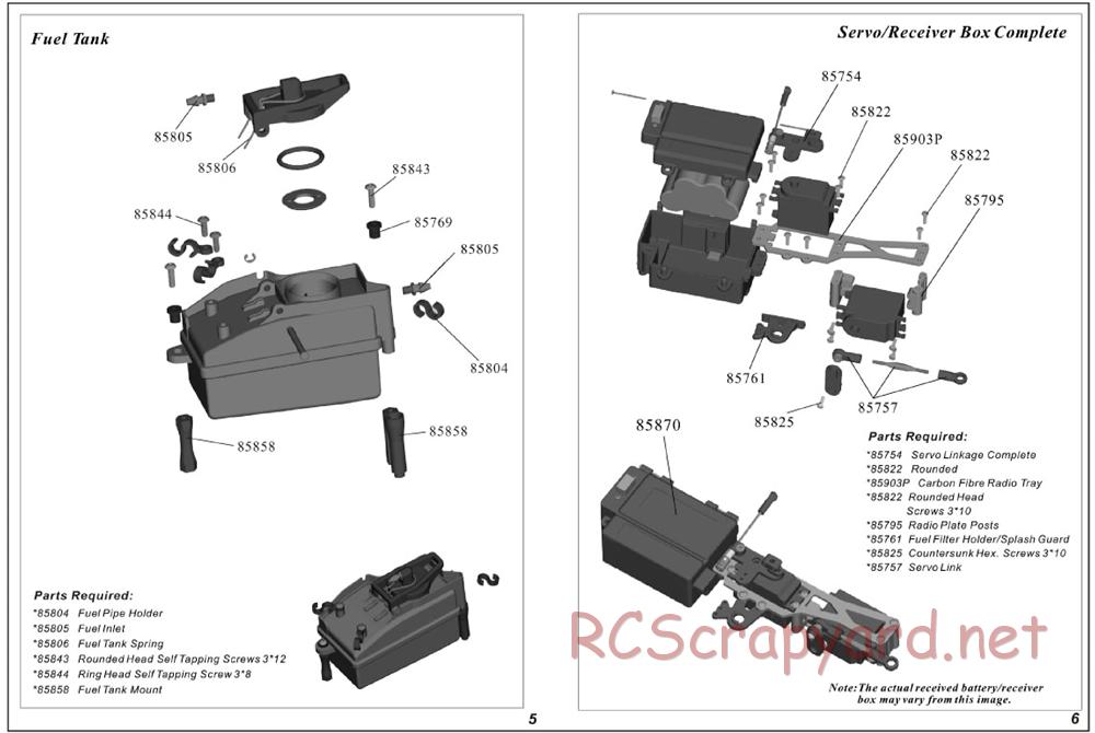 Himoto Racing - 1/8 Buggy - RXB-1 Pro - Manual - Page 4