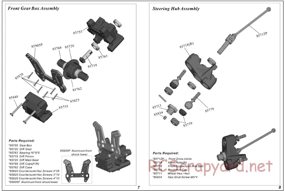 Himoto Racing - 1/8 Buggy - RXB-1 Pro - Manual - Page 5