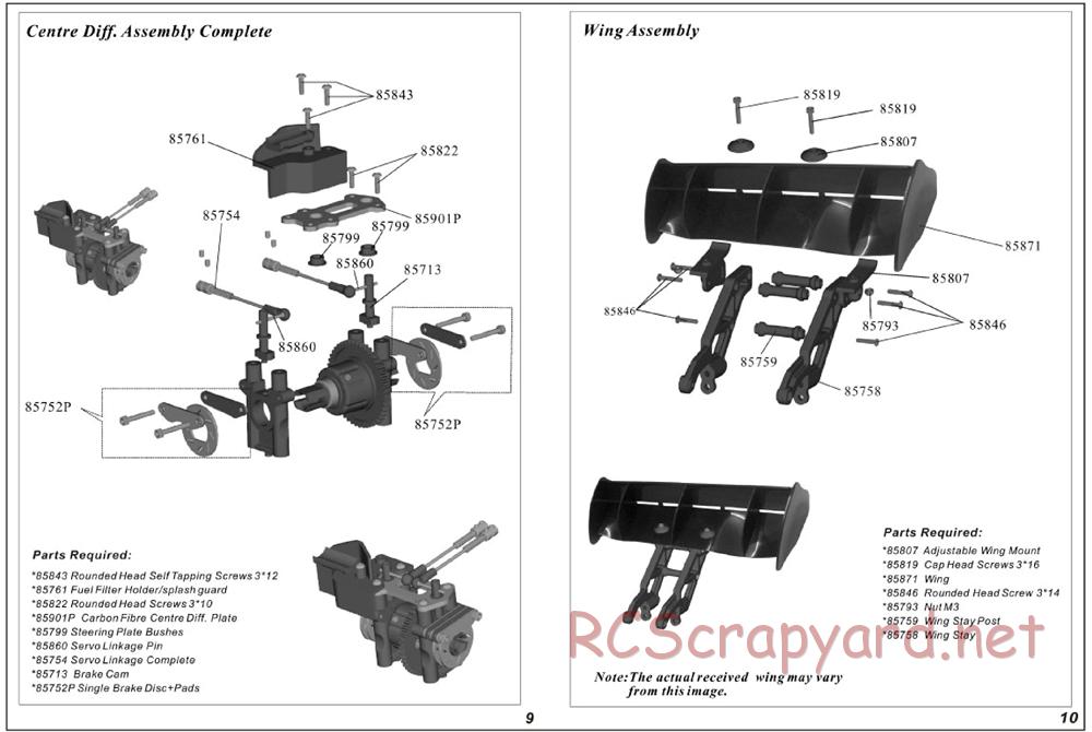 Himoto Racing - 1/8 Buggy - RXB-1 Pro - Manual - Page 6